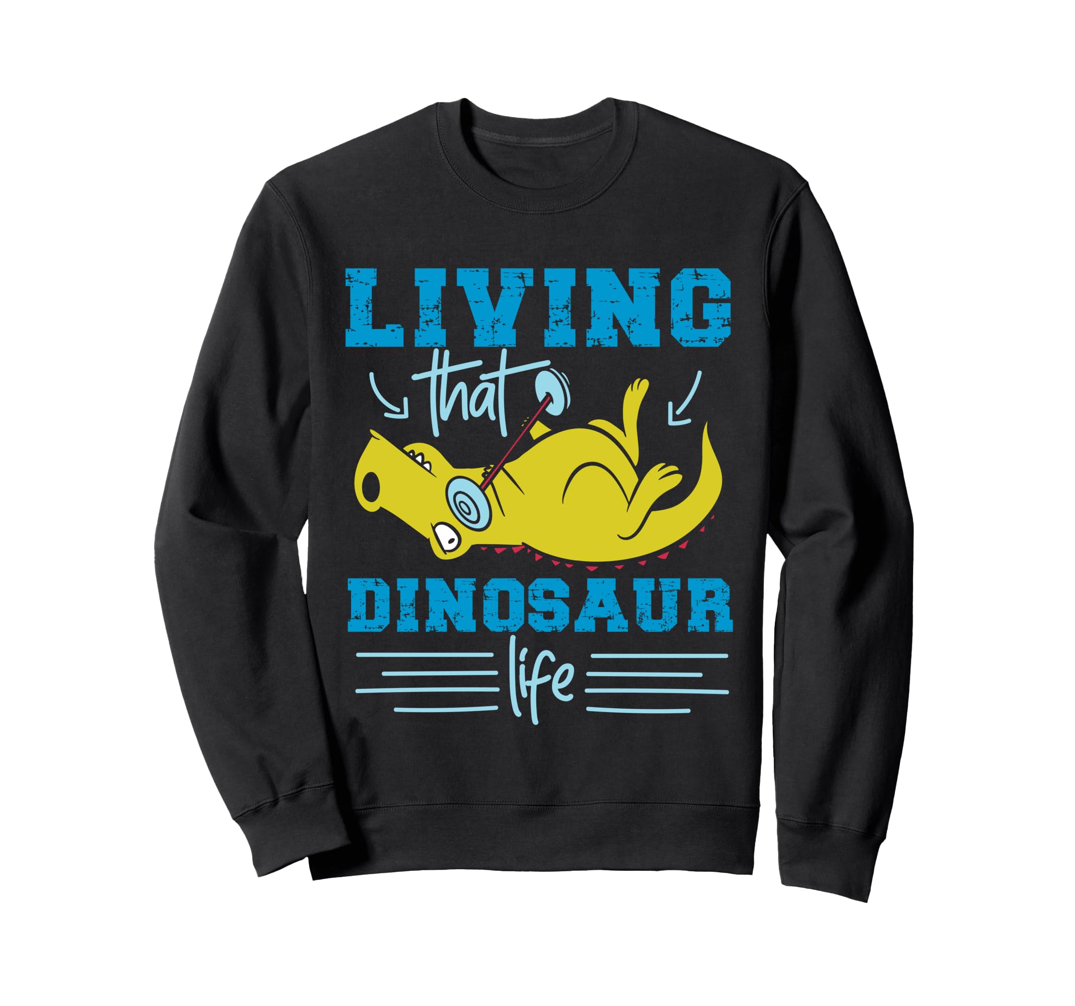 Rakuten - Living That Dinosaur Life ディノ バーベル付き トレーナー