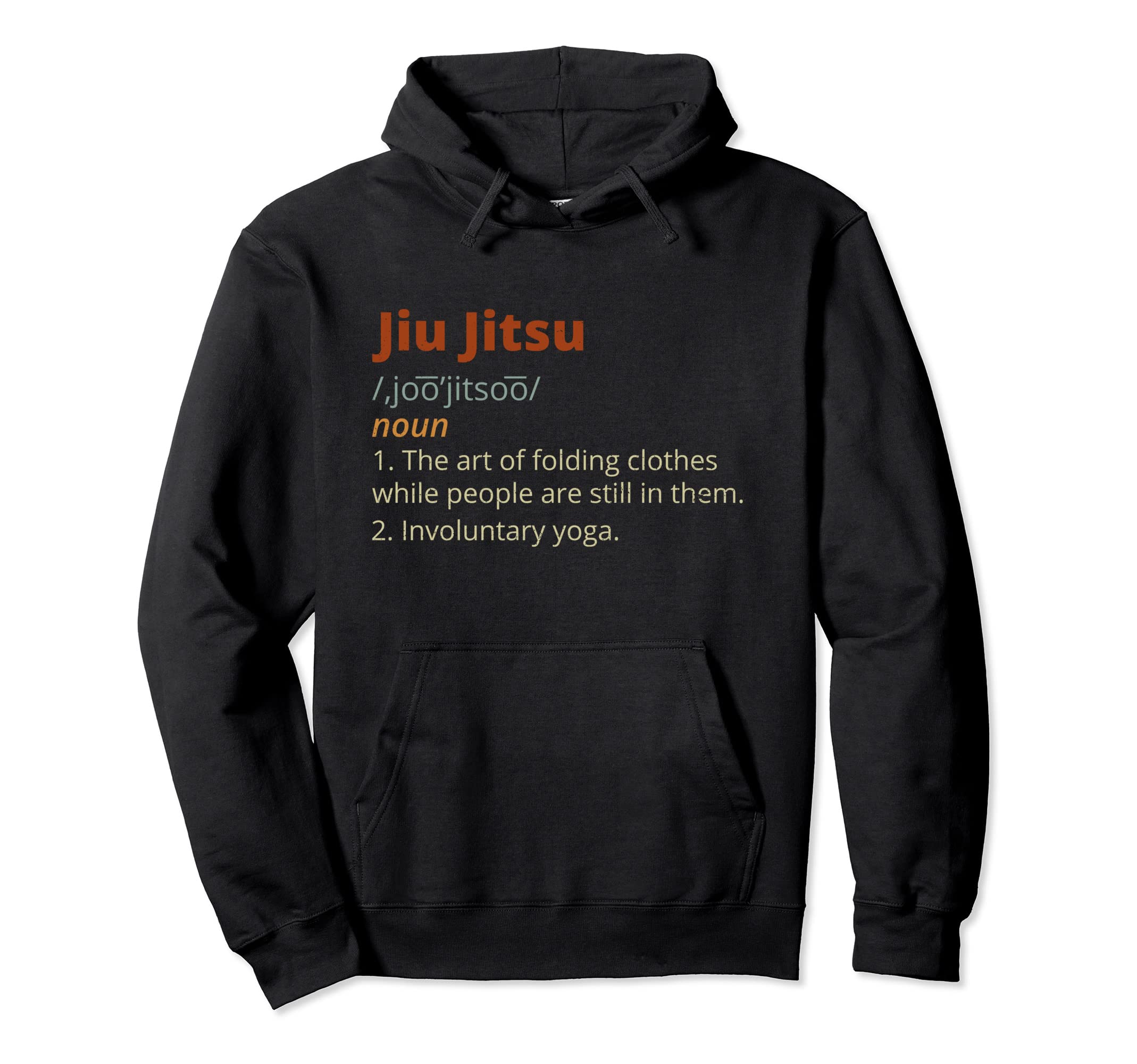 Funny Definition 브라질리안 Jiu Jitsu 빈티지 복고풍 MMA BJJ 파커