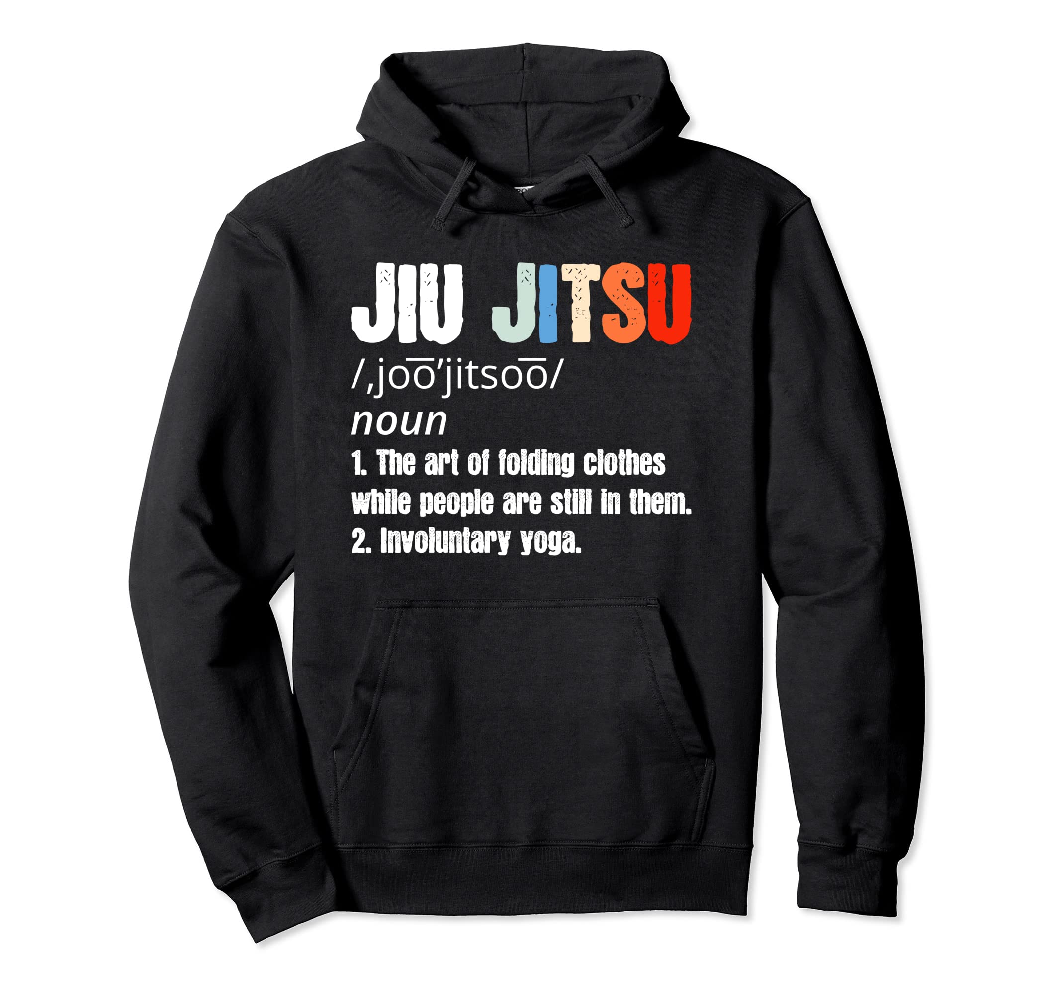 브라질리안 Jiu Jitsu 퍼니 디피니션 빈티지 레트로 MMA BJJ 파커