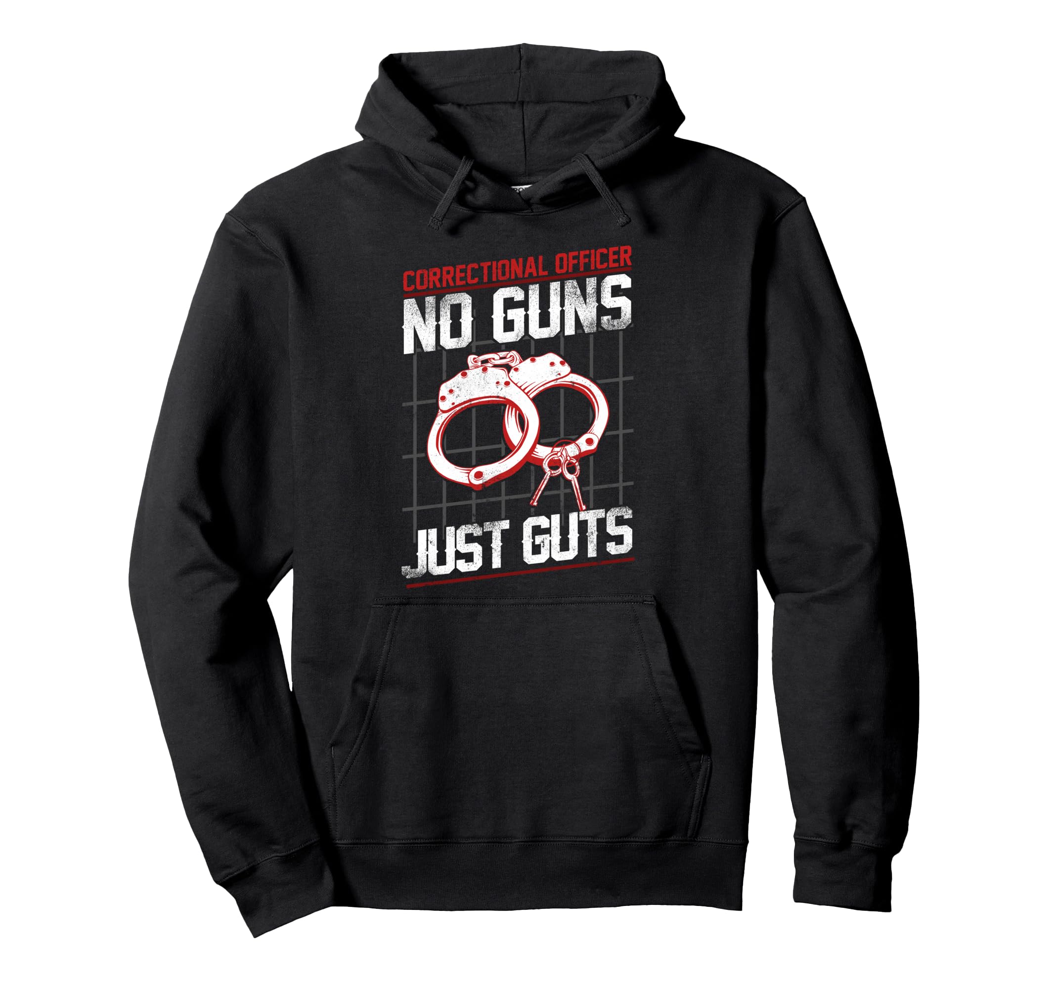 刑務官 No Guns Just Guts パーカー