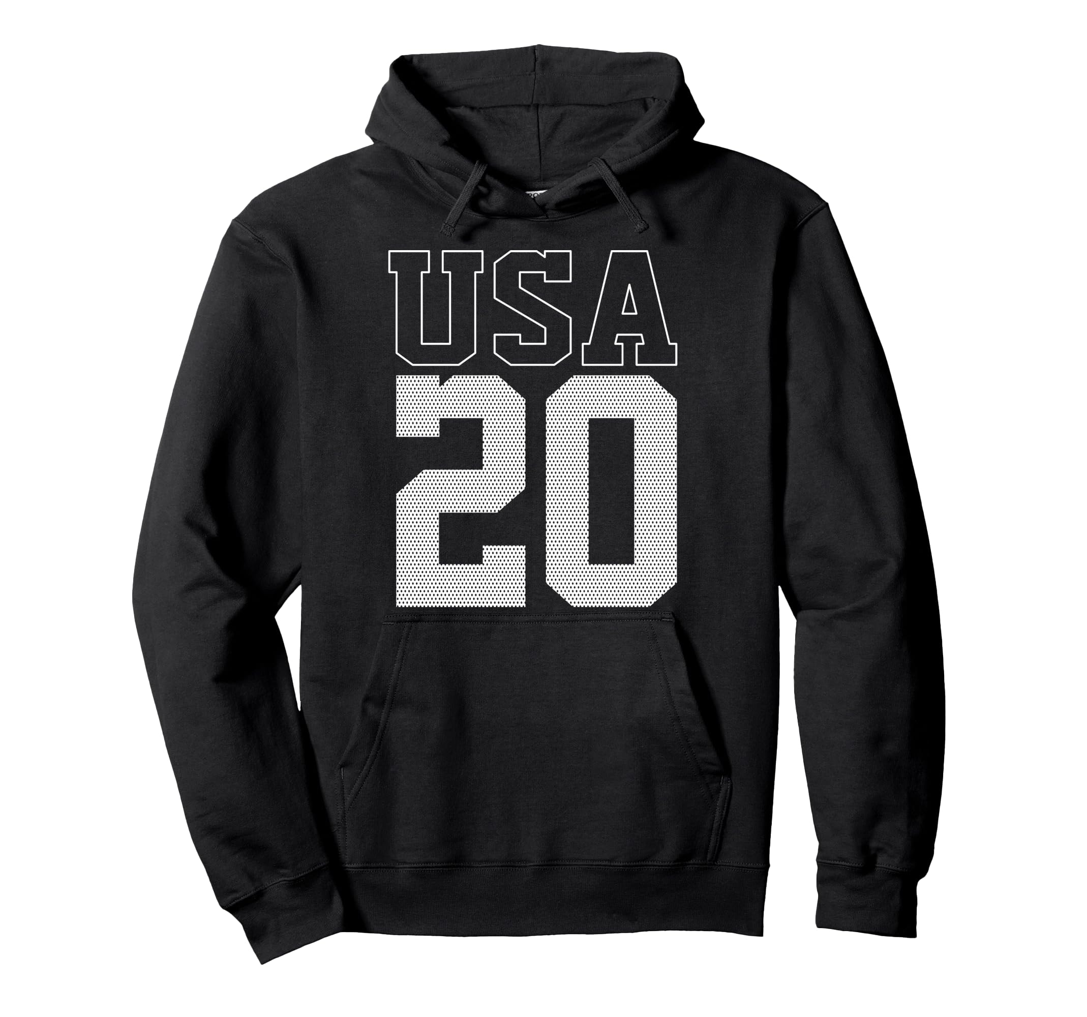 Trendy USA 20 Big Bold Text パーカー(4.0)