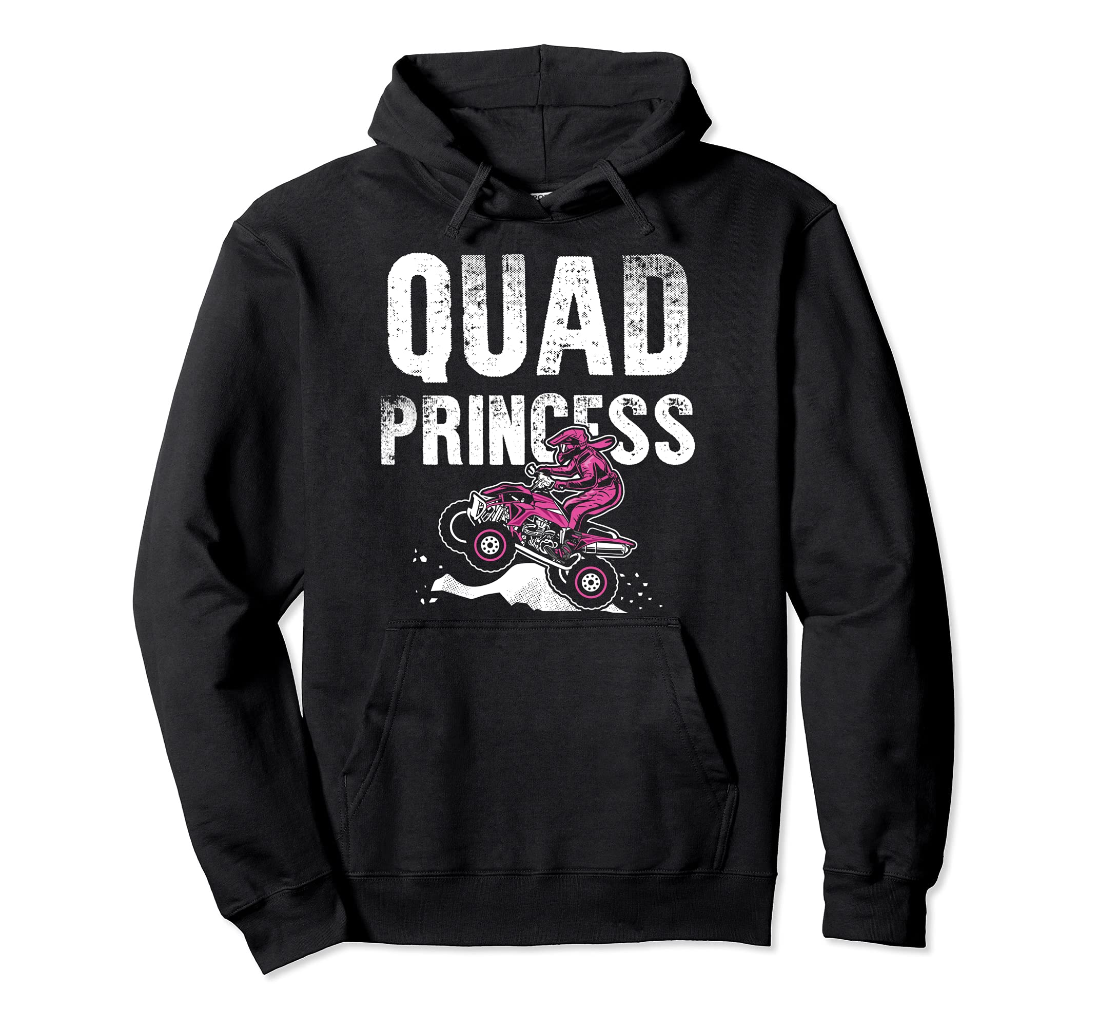 Quad Princess ATV Girl パーカー