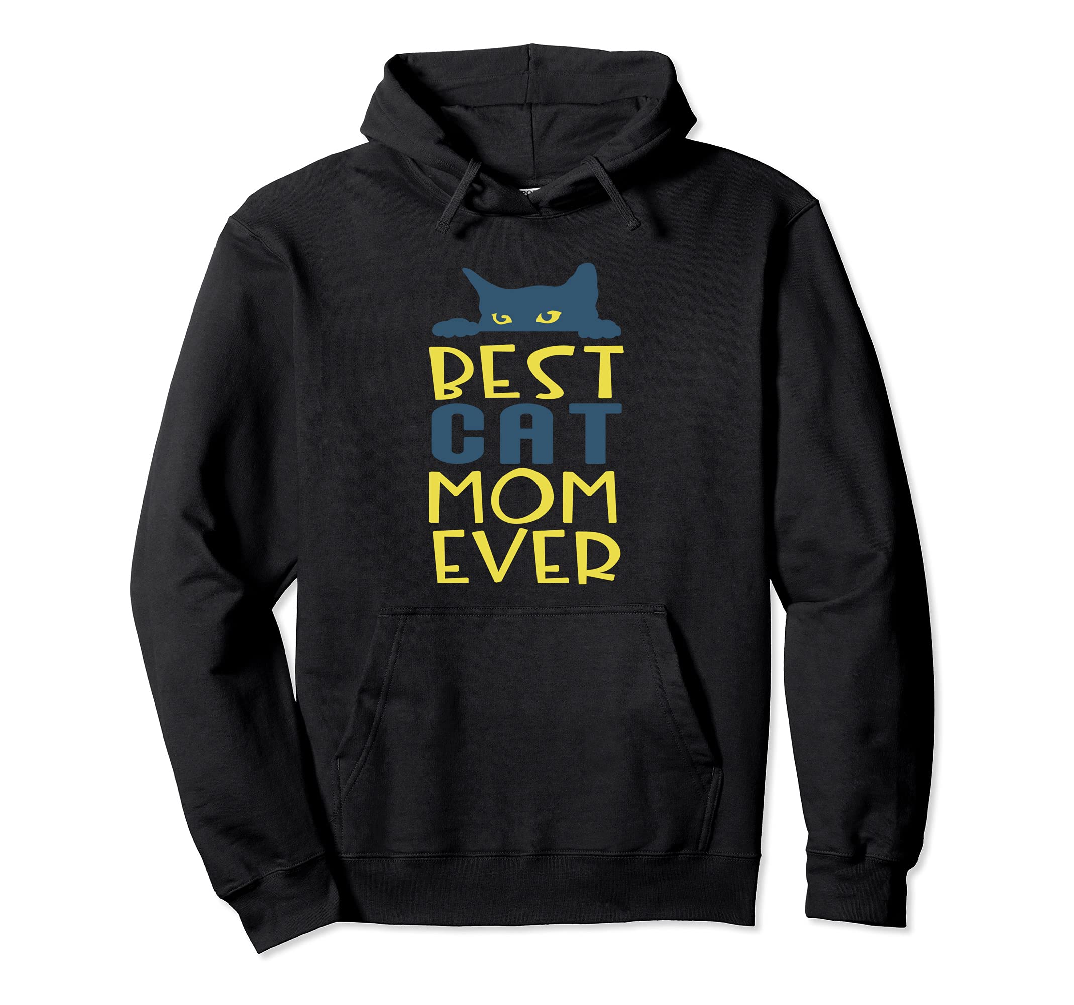 • Perfect for cat moms everywhere, this Best Cat Mom Ever design features a cute cat peeking at you and Best Cat Mom Ever text. • mom cat owners will love the cute design and wear it to show their cat mom love everywhere!