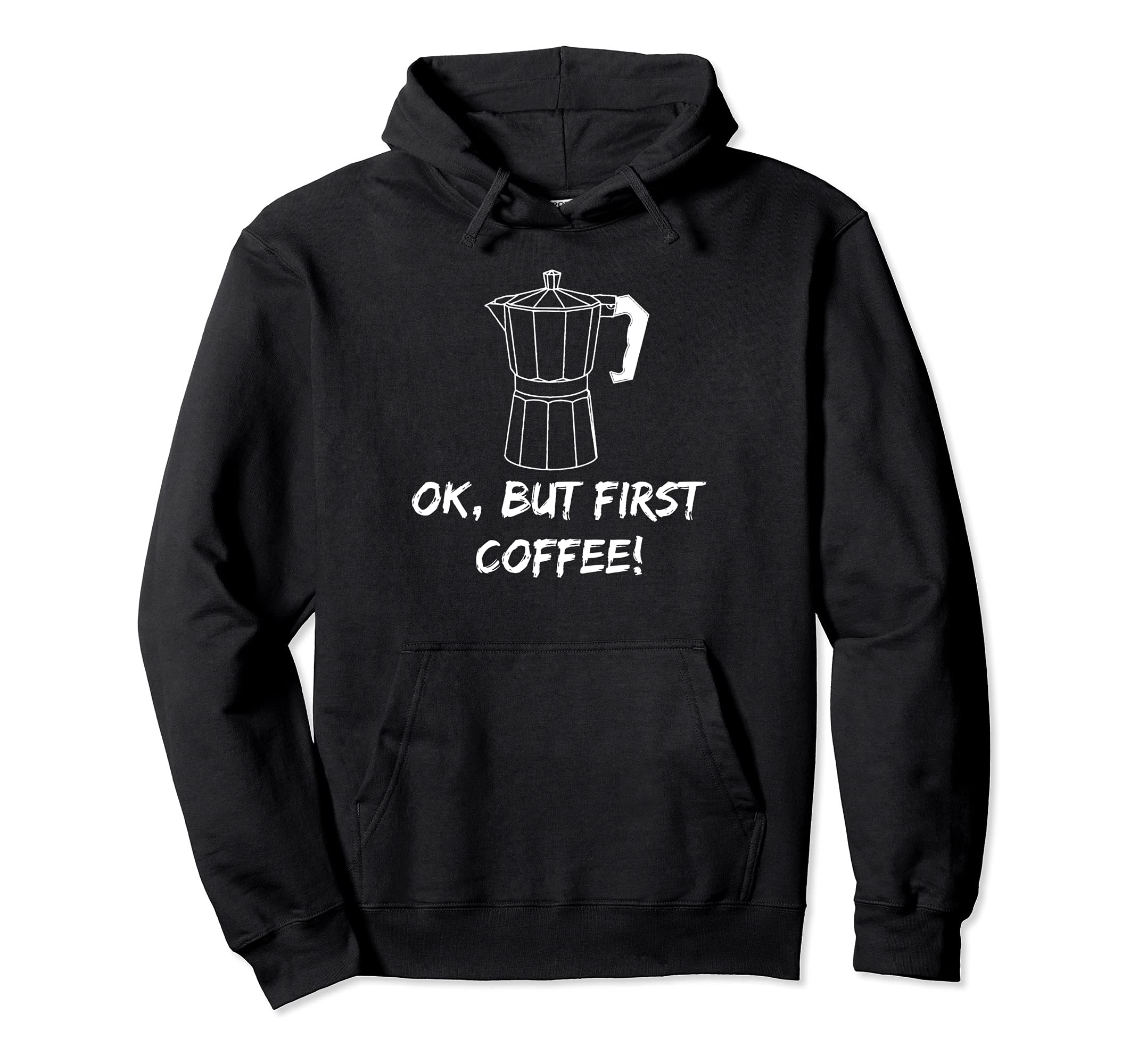 OK but first Coffee or エスプレッソ - バー - コーヒー AM - PM パーカー