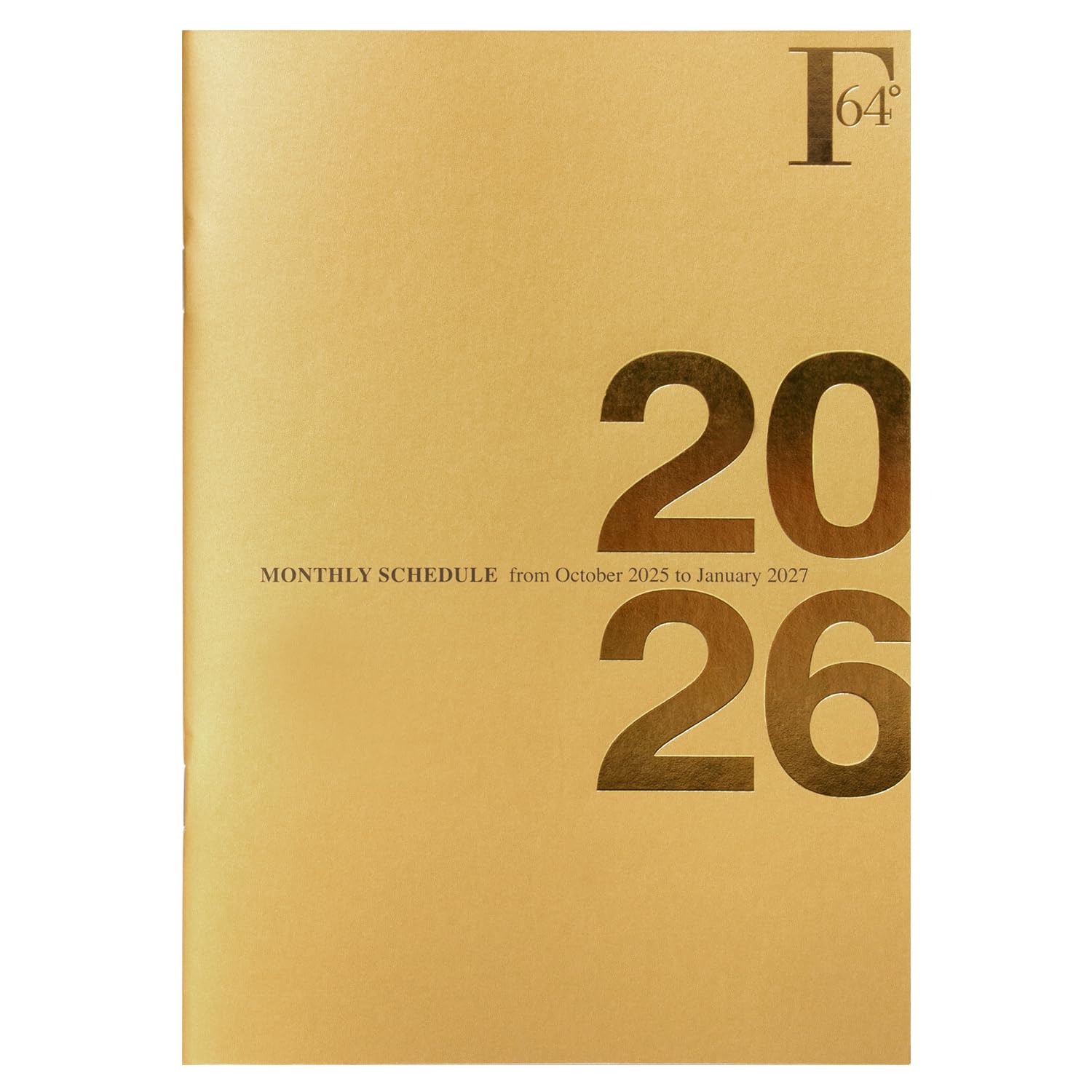 Notebooks, Paper Products - キョクトウ 手帳 2026年 2025年10月始まり FOBCOOP A5 マンスリー 金 PBF48GO26