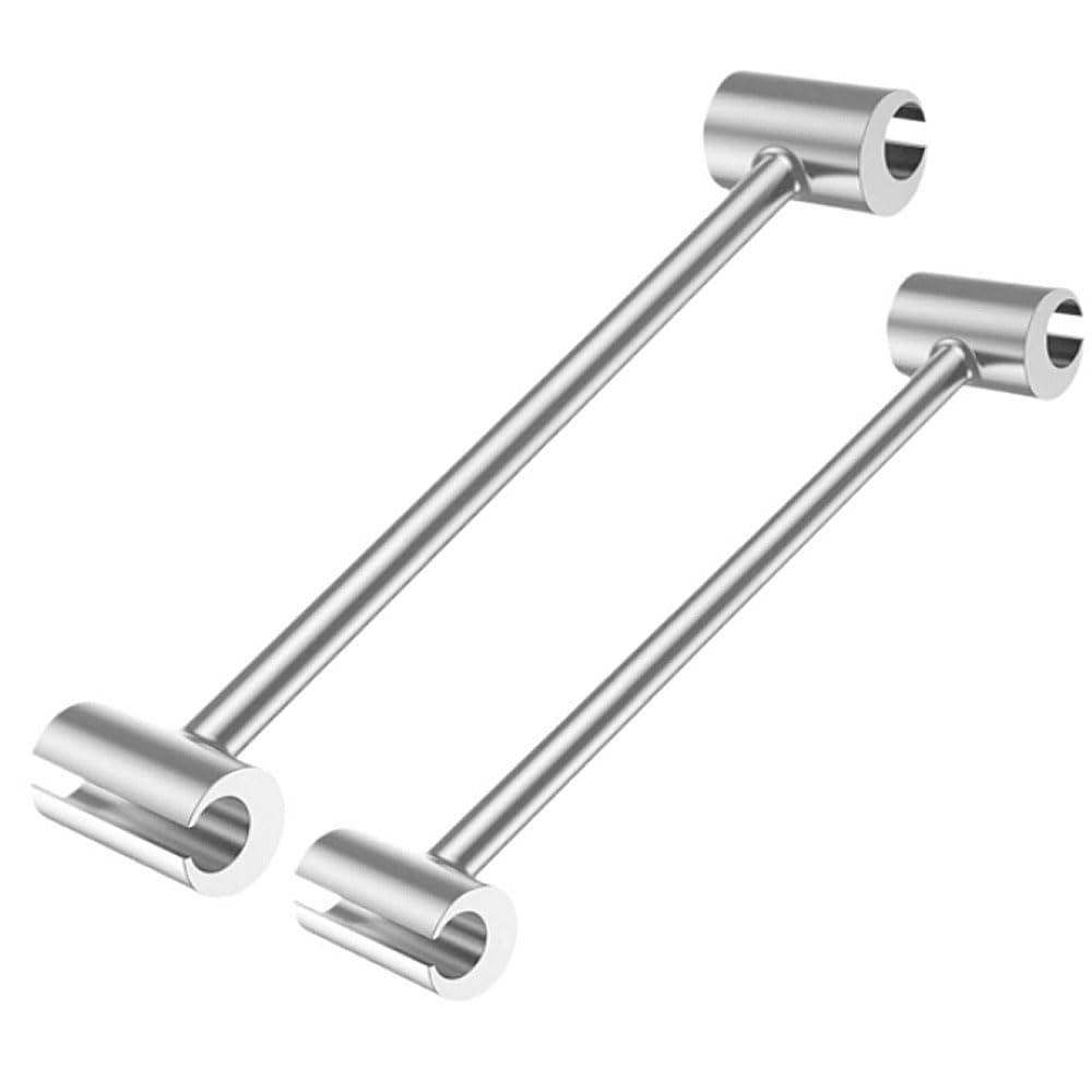 丁番起こし ツ2本セット 14mm-19mm、23mm-25mm ドアヒンジレンチ 丁番起こし 住宅用ドアヒンジ調整ツール プロから初心者まで 幅広いサ..