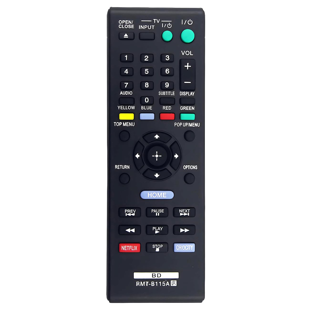 RMT-B115A 交換用リモコン Sony DVD Blu-Ray