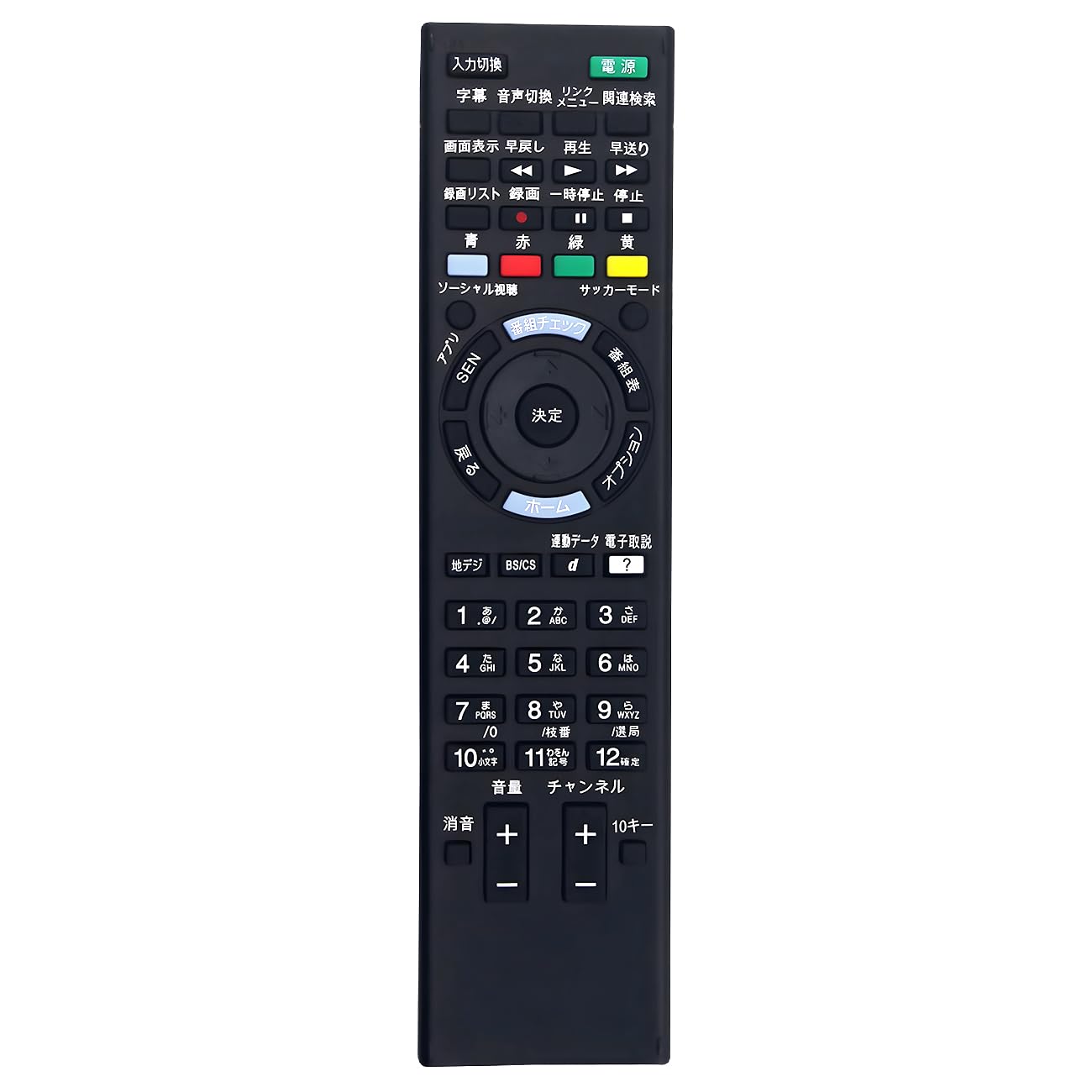 RM-JD030 交換用リモコン Sony TV KD-65X850