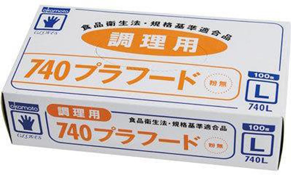 調理用740プラフード粉無まとめ売り オカモト手袋 740Ｓ　740M　740Ｌ 楽天市場】オカモト プラフード 740の通販