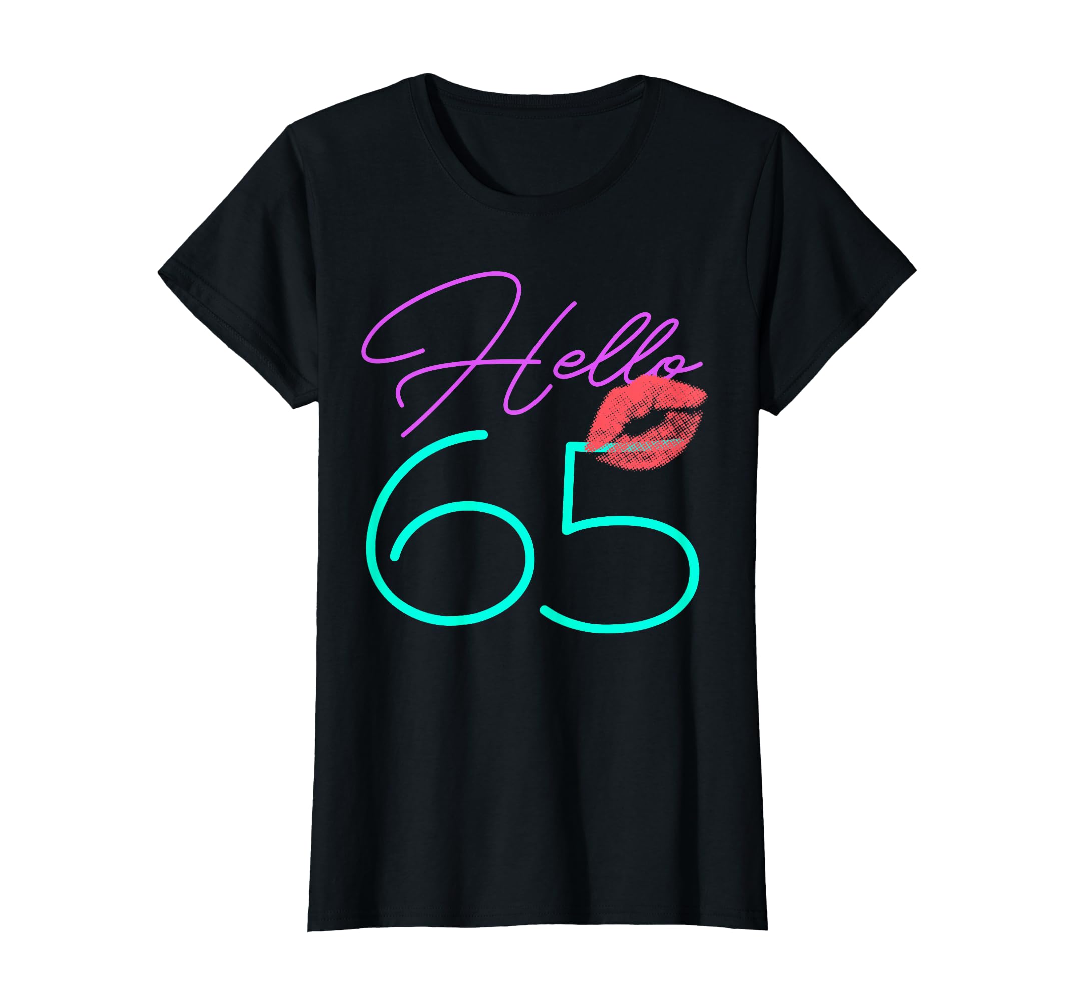 Rakuten - 65歳の誕生日おかしいピンクの女性のギフト Tシャツ