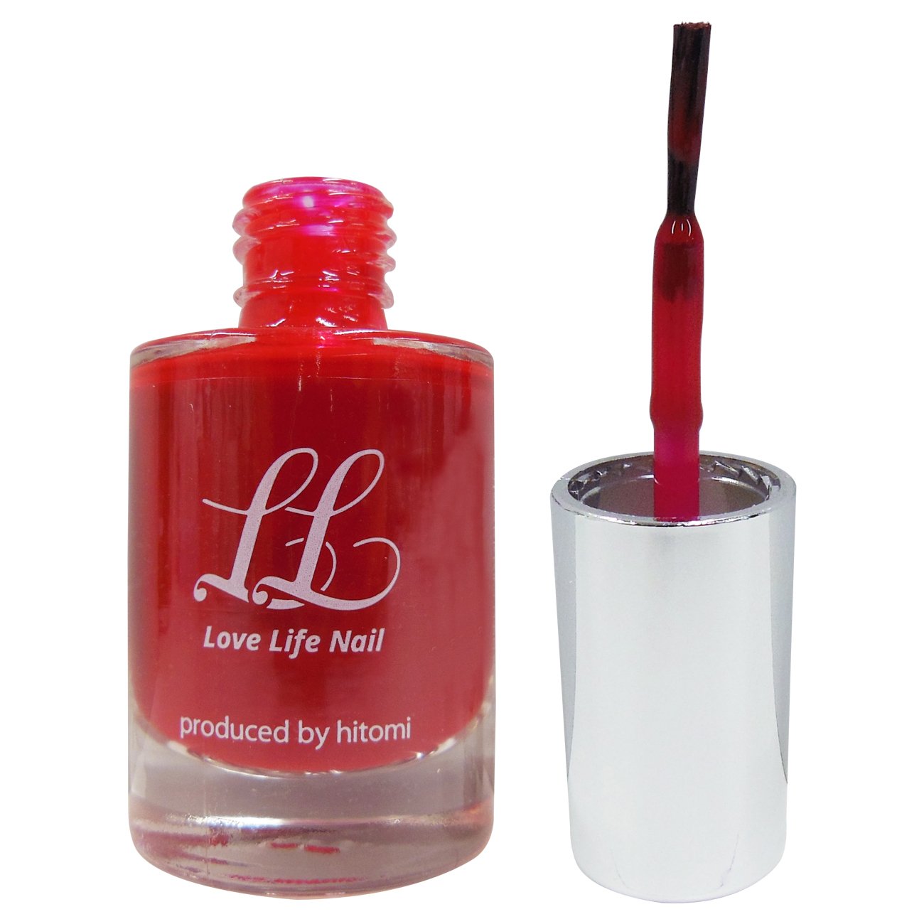 hitomi ネイルポリッシュ HIM 986 スタイリッシュレッド (9mL) 2