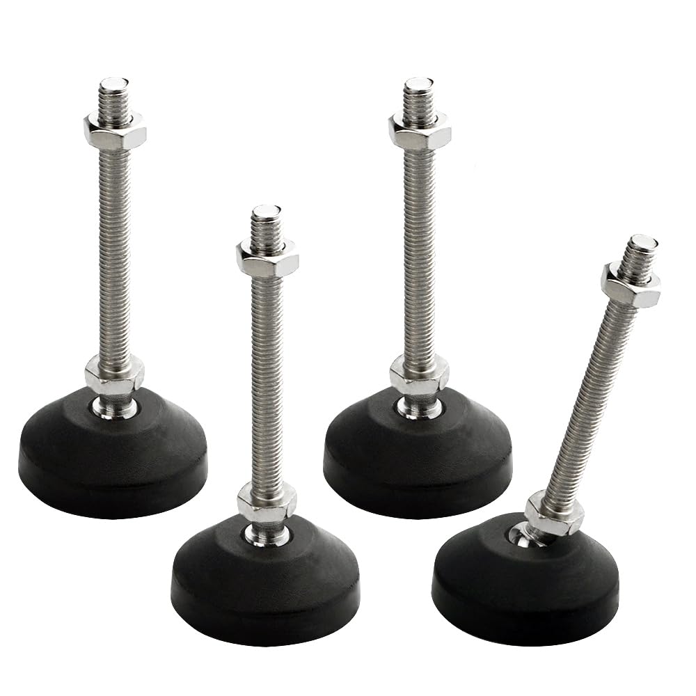 WMYCONGCONG 家具保護 レベリングフット D50 x M8 x 50mm 継ぎ足 家具足 固定脚 レ...