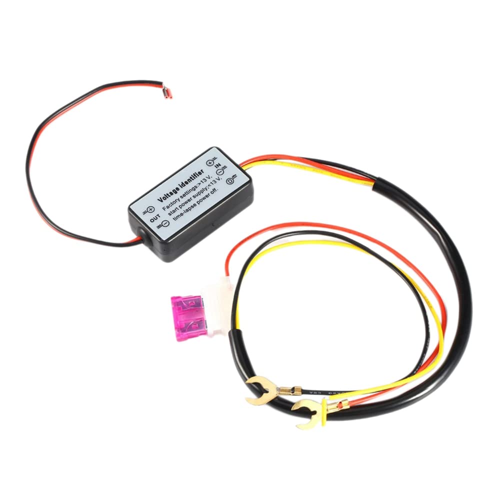 Ahvqevn 車のLEDデイタイムランニングライトコントローラー リレーハーネス調光スイッチオン/オフ 12-18Vフォグライトコントローラー DRLコントローラー
