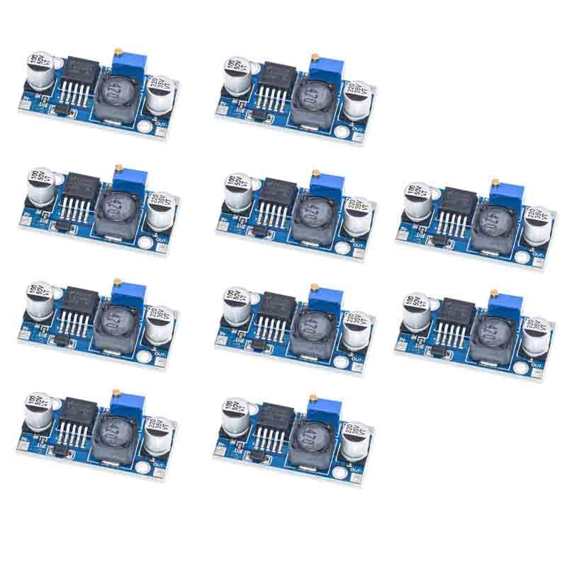 10pcs XL6009 Booster Module XL6009 DC-DC Variable Step-Up Power Converter Mod...