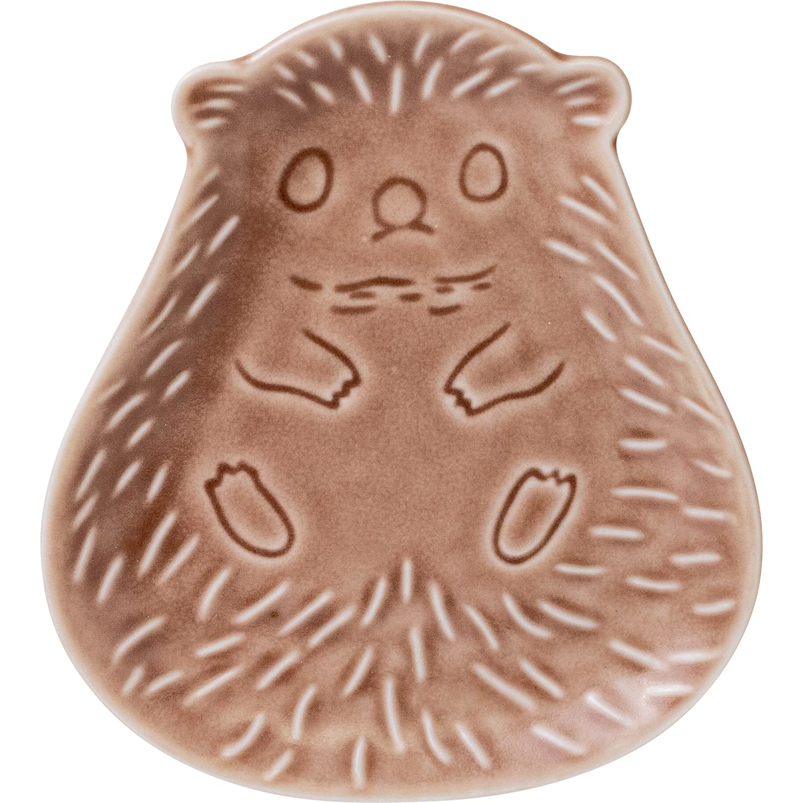 みのる陶器(Minorutouki) 美濃焼 METSA(メッツァ) ハリネズミ 115プレート アッシュローズ