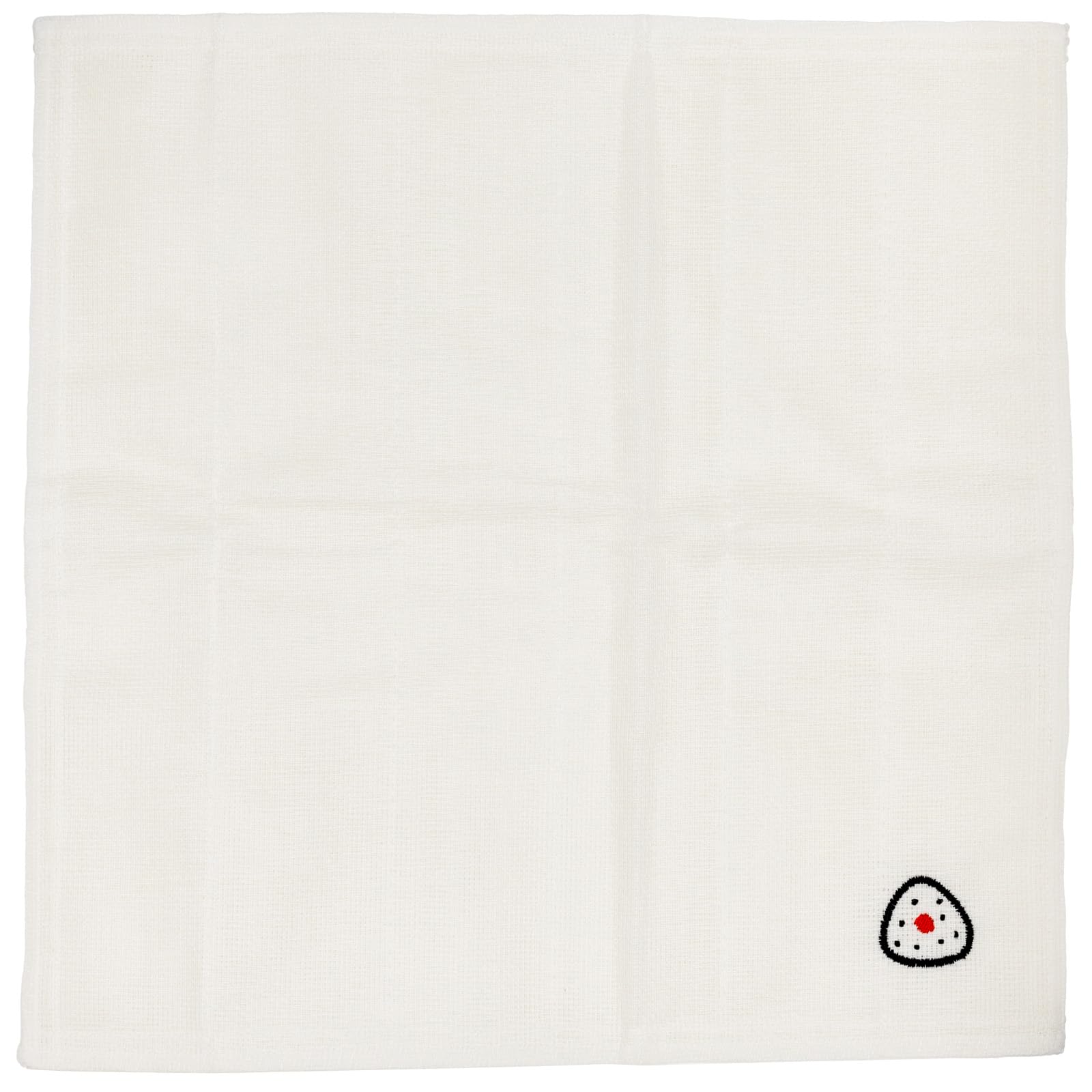 コージカンパニー かや生地ふきん 2枚セット レディース 30×30cm 日本製 あさごはん おむすび 白 2P 416954 lexstore-10118403 レックストア サンプル画像2