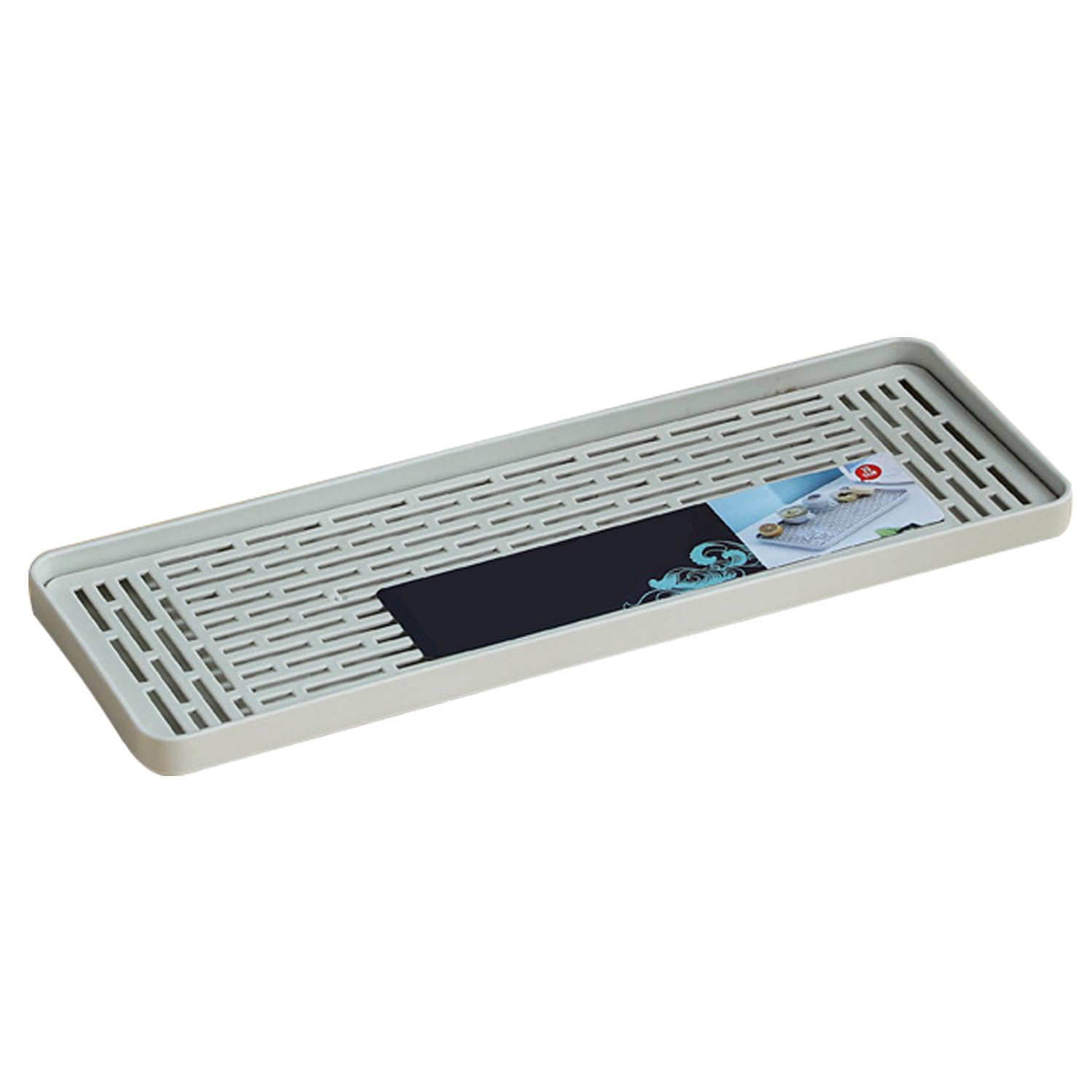 • 【製品サイズ】30*10*2cmです。 色:グリーン • 【素材】厚いPP素材を使用して、水切り層には多数のサポートがあり、強度と耐久性を確保しています。トレイの角は丸く、より頑丈になり、同時に毛羽立ちも防ぎます。 • 【省スペース】シンプルな外観でどこに置きでもピッタリ。また、食器水切りマットとうしてスリムです。場所をとらないし、かたずけておいて使うときだけ出すことができるので、重宝なものです。 • 【二層式可拆卸設計】この水切りラックは、水切りボードとトレイの2つのパーツから構成され、二層式の設計で、取り外しやすく、洗浄も容易です。水切りボードは空気の通りが良く、食器をより簡単に乾燥させることができます。 • 【汎用性】果物や野菜、食器、カップの水、または通常のティートレイとして使用することができます。