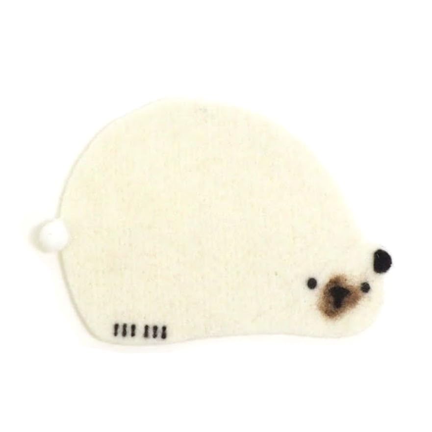 • フェルト製のコースター • サイズ：W15×H0.5×D10cm • 素材：ポリエステル • 原産国：中国