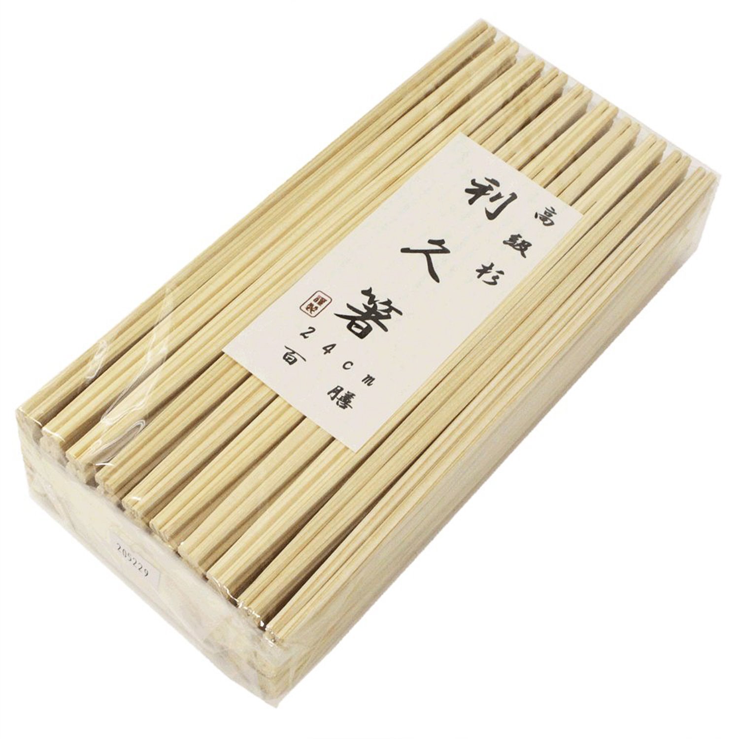 業務用 割り箸 吉野杉 利休箸 100膳入り おもてなしの心 24cm