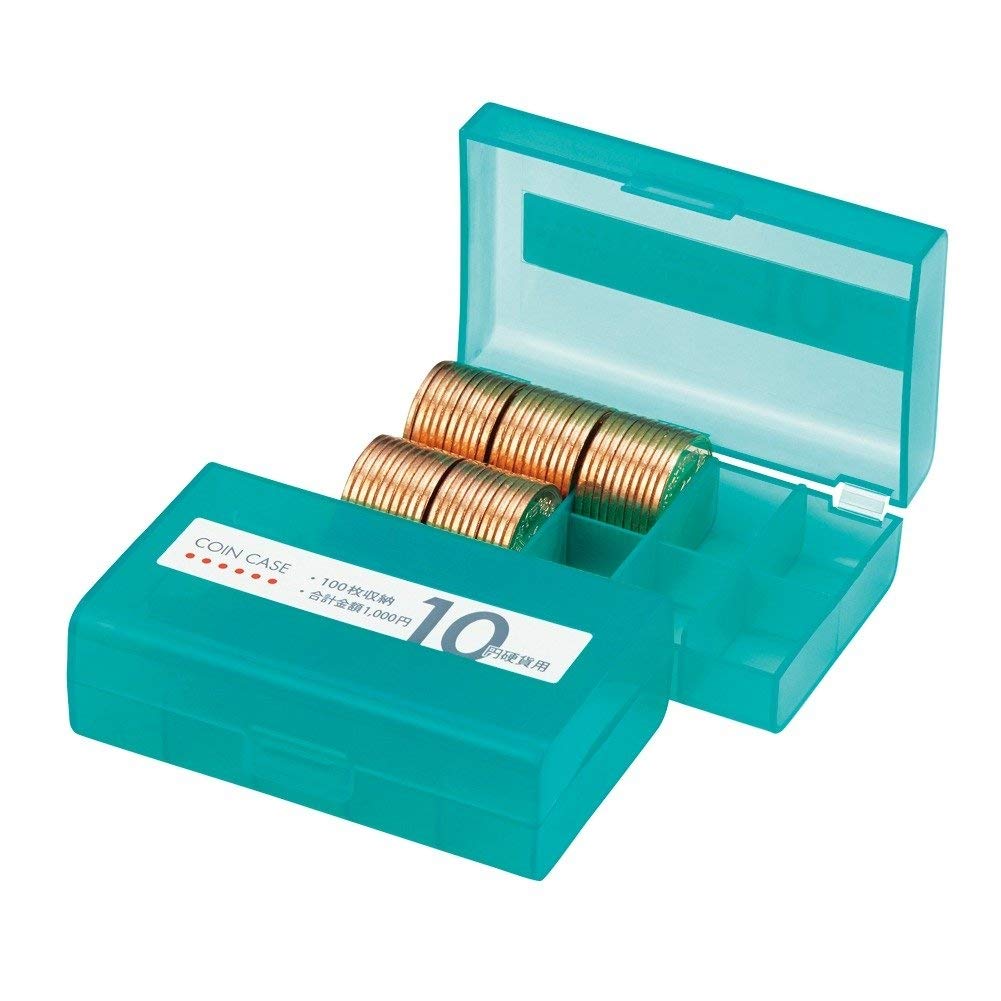 • オープン コインケース 10円硬貨用 100枚収納 2個セット