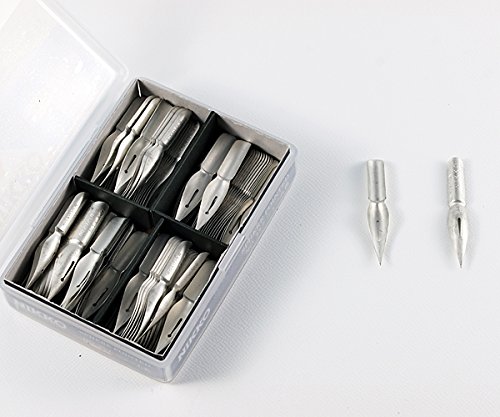 レックストアの日光 ペン先 N357サジニューム 100本入 N357N100｜アングル2