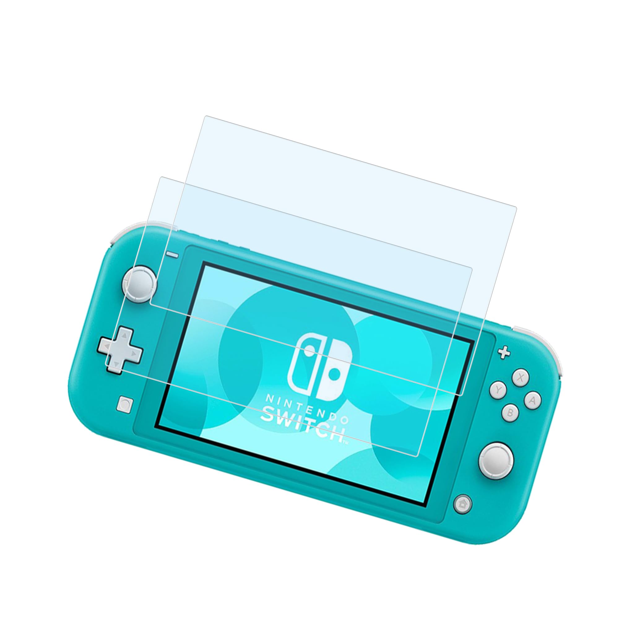 HKKAIS ブルーライトカット 目の疲れ軽減 93% Switch Lite用 ガラスフィルム 日本製硝子採用 強化 ガラス 液晶画面 スイッチライト 保護フィルム【2枚セット】