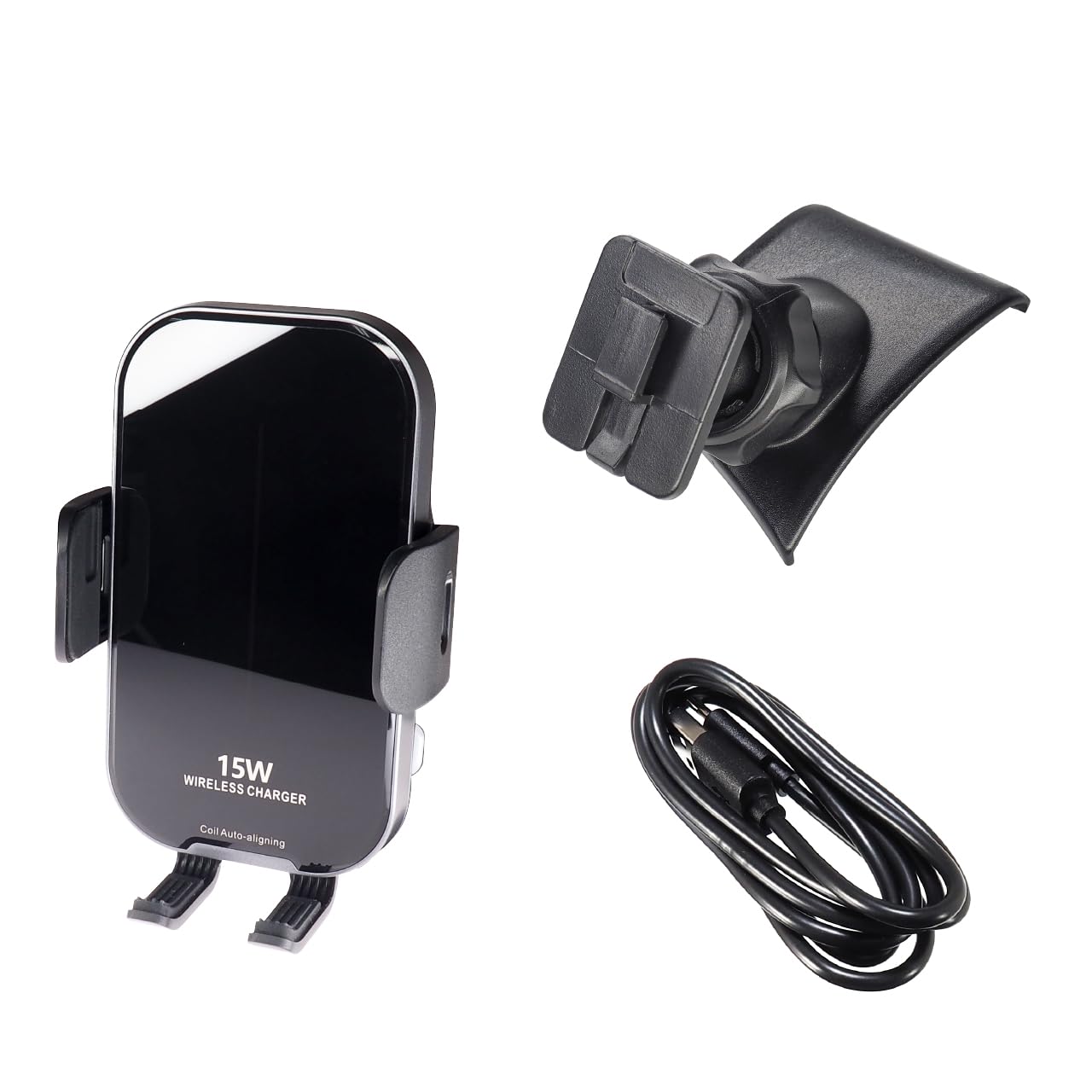 • ハイラックス専用スタンド(ワイヤレス充電機能付きスマホホルダーセット) • 適合：トヨタ ハイラックス（H29/09-R08/05）［車両型式：GUN125］ • ハイラックスのインパネ形状に合わせた専用設計で、インテリアに自然に溶け込みます。 • フィンに取り付ける必要がないため、エアコンの風向きを自由に調整可能です。 • 強力な両面テープでしっかり固定でき、誰でも簡単に取付け可能です。 • 専用設計により、スマホやスタンドを綺麗にしっかりと固定します。端末に合わせた多彩な別売ホルダーを用意しており、様々なスマートフォンに対応します。