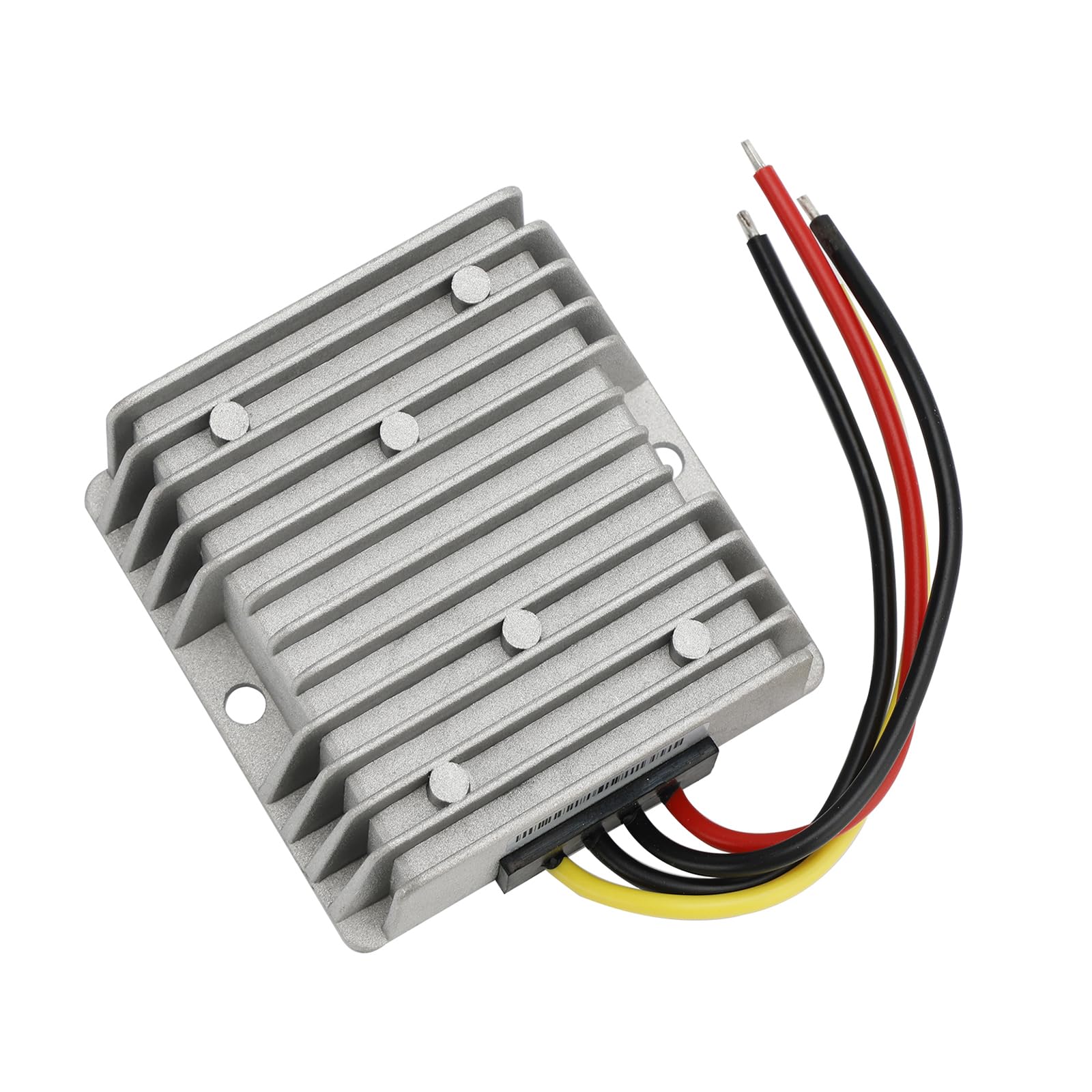 • 仕様: モデル: DC 12V ～ 13.8V 20A 276W シェル材質: ダイカストアルミニウム合金 入力電圧: 12V DC 入力電圧範囲: 9 ～ 13V DC 出力電圧: 13.8V DC • 出力電流: 20A (最大)、276W 動作温度: -40°C ～ +80°C 変換効率: 90% 以上 防水等級: Ip68 • 過電流、過電圧、過熱、短絡保護を備え、信頼性の高いマルチ保護設計で使用時の安全性を高めます。 • IP68 防水および耐衝撃設計、さまざまな屋外の過酷な環境に適しています。 • 高品質のサーマル シリカ ポッティング、防水、防塵、耐衝撃効果。アルミニウム外装ケース素材、長期安定性と信頼性。