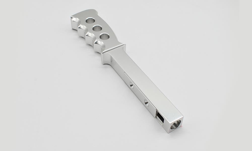 ハードカーゴ ハイゼット/ハイゼットジャンボ 後期 250mm カラーアルマイト CVTシフトノブ シルバー 1024101
