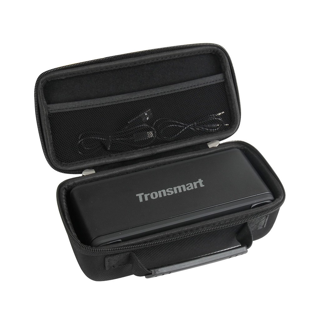 • Hermichel-ハードトラベル収納キャリングケース • のために適したTronsmart Bluetooth5.0スピーカー 40W高出力 ポータブル ワイヤレス ブルートゥース スピーカー • 耐久性と長持ちする性能を提供するプレミアムハードEVA製です。 柔らかい内部は製品の損傷を減らすことができるので、安心して安心して使用することができます • 素材：EVA. 内寸：8.1 x 3.4 x 2.4 inch • 販売はケースのみです（機器と付属品は別売りです）