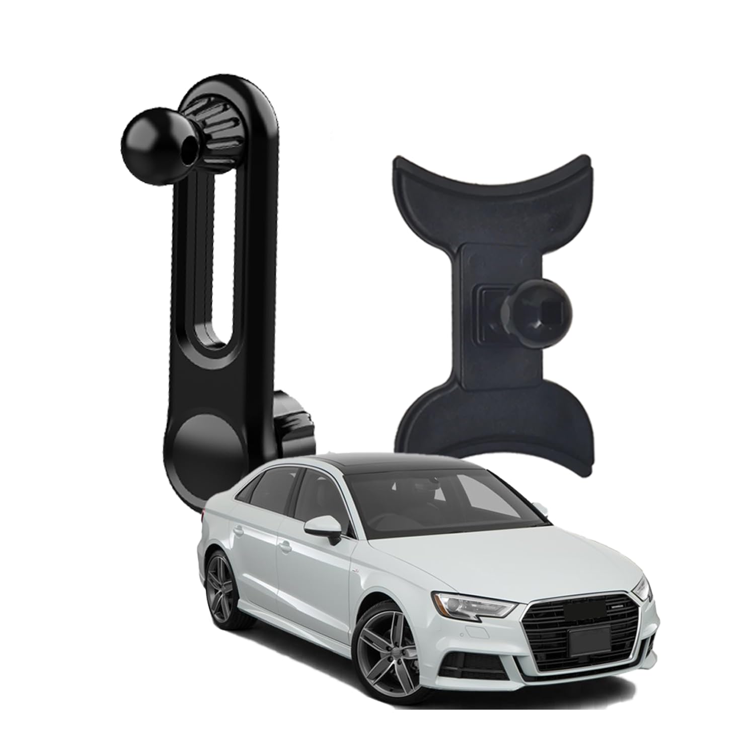 • 【アウディA3 専用ベース】アウディ A3 3代目 8V 2013-2021。 ※年式・グレード・オプション等により適合しない場合が御座います。写真の装着位置の形状をご確認の上、お買い求めください。また、本製品はベースと延長アーム付きだけで、スマホホルダー本体は別途購入する必要があります。セットを希望している場合はRFVBNKO アウディ スマホホルダーを検索してください。 • 【角度自由調節・アップグレード延長アーム】アウディA3専用のベースを使用して、車のハザードボタンやエアコンの使用に影響を与えることはありません。アップグレードした延長アームを加えば、多角度調節に対応でき、上下の調節も可能ですので、お好みに合わせた長さを選ぶことができます。横向きナビゲーション、動画視聴、電話の応答など、どんなシーンでも簡単に実現でき、最高の使用体験を保証します。 • 【ホルダーを自由交換】本専用ベースと延長アームは標準サイズの直径17mmのボールジョイントを配置しており、市販のスマホホルダーに対応可能です。異なるタイプのスマホホルダーと簡単に組み合わせられ、既存のホルダーを有効活用できるため、汎用性に優れた商品となっています。 • 【装着簡単・便利使用】設置手順は非常に簡単で、専門的な工具や知識は一切不要です。数ステップで完成できる設置作業に加え、使用中は安定した固定力を発揮し、スマホホルダーの交換・使用において極めて便利です。（車種によると、ハザードボタンタイプとエアコンタイプなどいくらの取り付け方法があり、写真や取付説明書をご参照ください） • 【良い素材・材質】高品質なABS素材を厳選して製造しており、優れた耐久性と耐摩耗性を備えています。素材自体が軽量かつ堅牢で、長期間の使用にも変形や破損が少なく、安全かつ安心してご使用いただけます。 • 【商品ガイド】アウディ スマホホルダー / アウディ 携帯ホルダー / アウディ スマホスタンド / アウディa3 スマホホルダー / アウディa3 携帯ホルダー / アウディa3 スマホスタンド / アウディa3 8v スマホホルダー / audi a3 スマホホルダー / a3 スマホホルダー