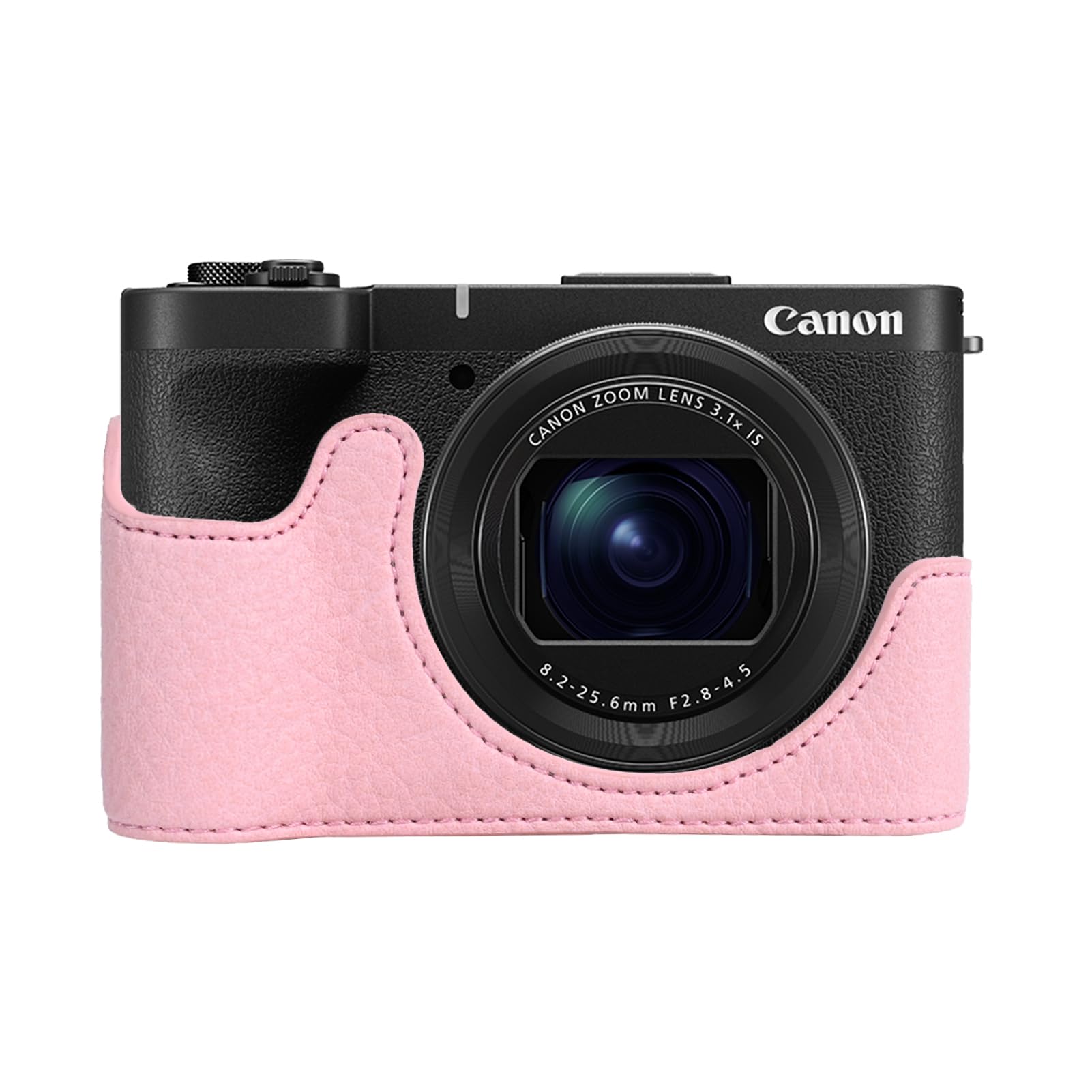 キャノン用 Canon PowerShot V1 用 カメラ ケース BEADY PU レザー PowerShot V1 v1 保護 カバー ピンク