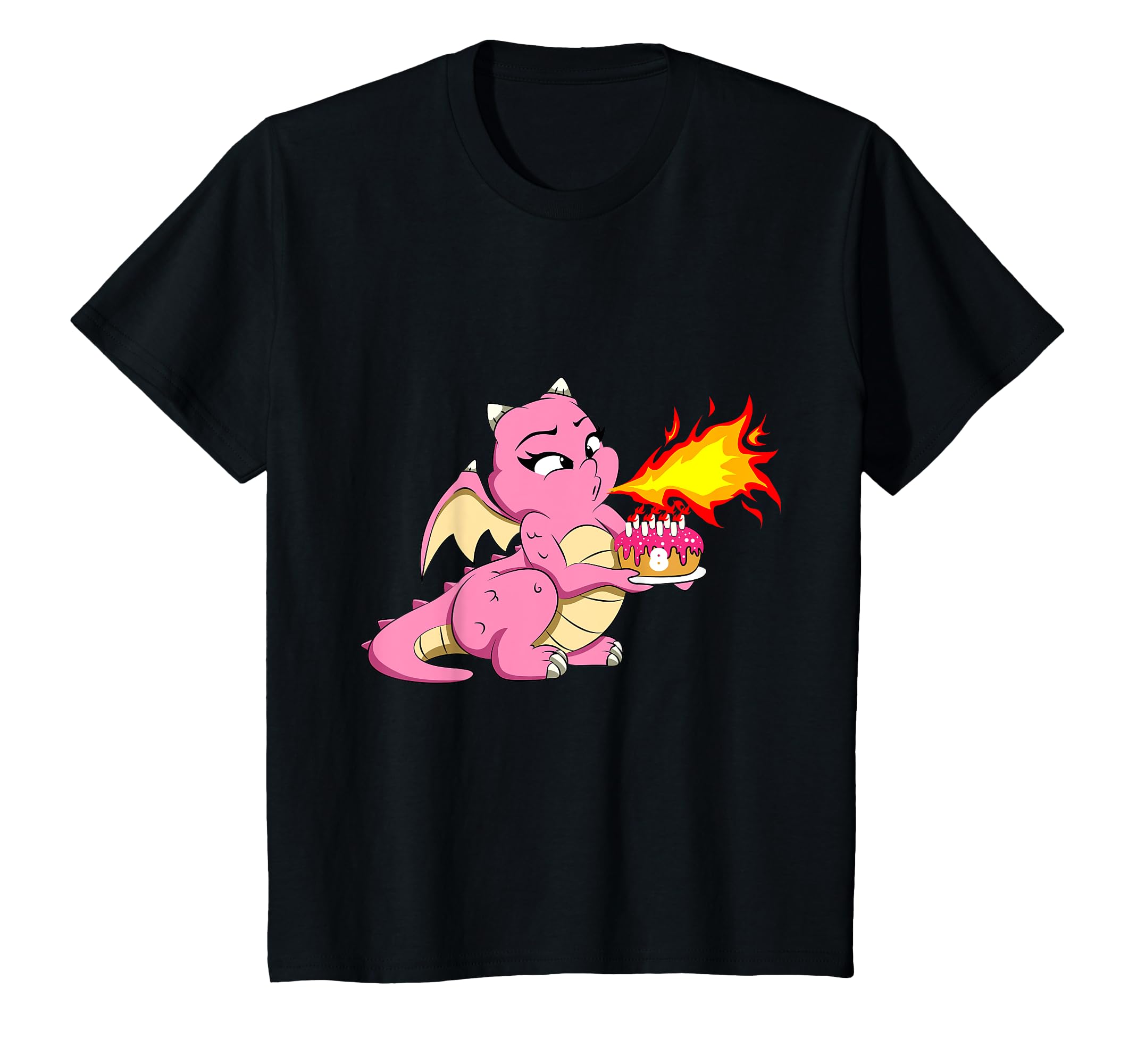 • DRAGON BIRTHDAY 8th Shirt a 8th Birthday Gift 女の子 かわいいドラゴン、娘さん、姪っ子、孫娘、子供にプレゼント! • DRAGON BIRTHDAY シャツ 8枚目 8歳の誕生日プレゼント、8歳の誕生日プレゼント、8歳の誕生日プレゼント、8歳の誕生日プレゼントに。