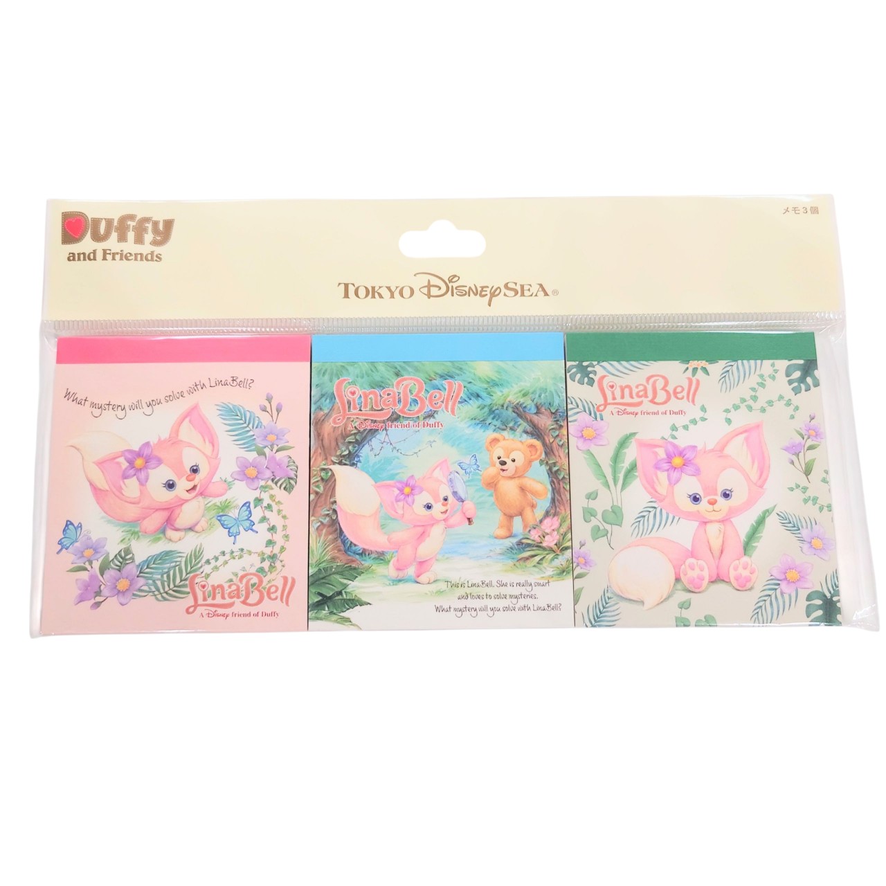 ダッフィー&フレンズ リーナベル 新しいお友達 メモセット 1772【あす楽対応商品】