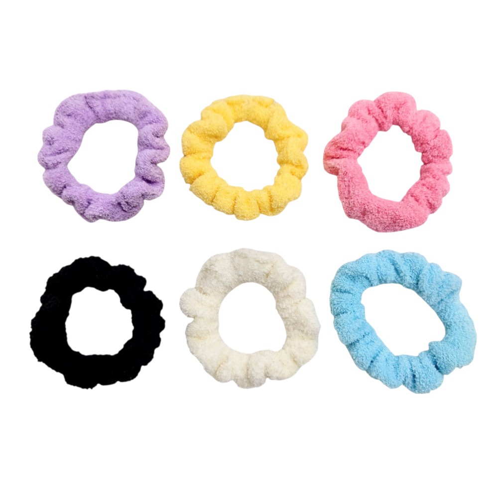 ミニ シュシュセット パイル 綿 024