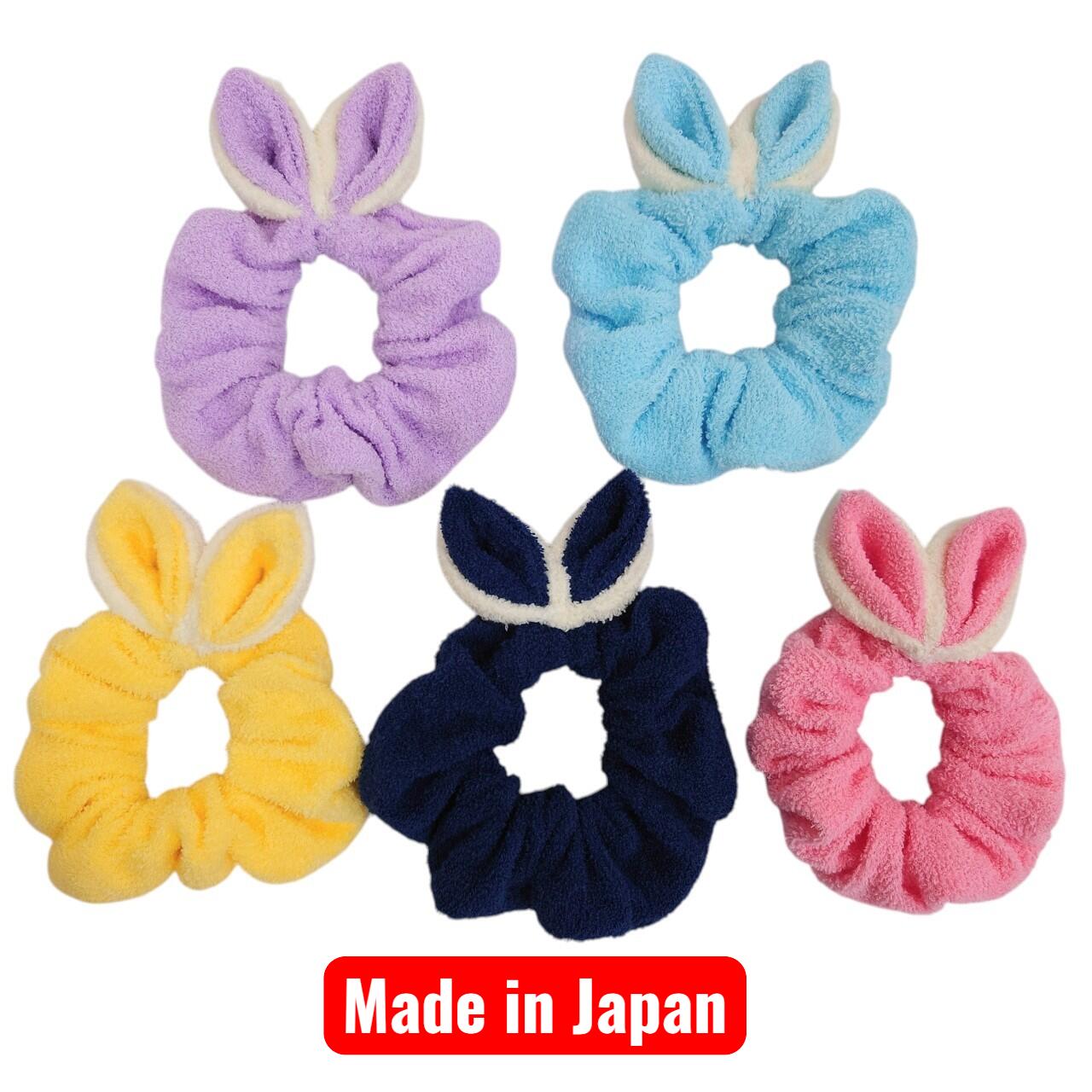 樂天商城 - パイル シュシュ うさぎ うさみみ 安心・長持ちの日本製アクセサリー 070