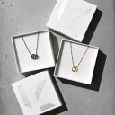 公式 【レビュー特典あり】 LHME スリムダブルリングペアネックレス | サージカルステンレス316L シルバー ゴールド 金属アレルギー対応 メンズ ネック...