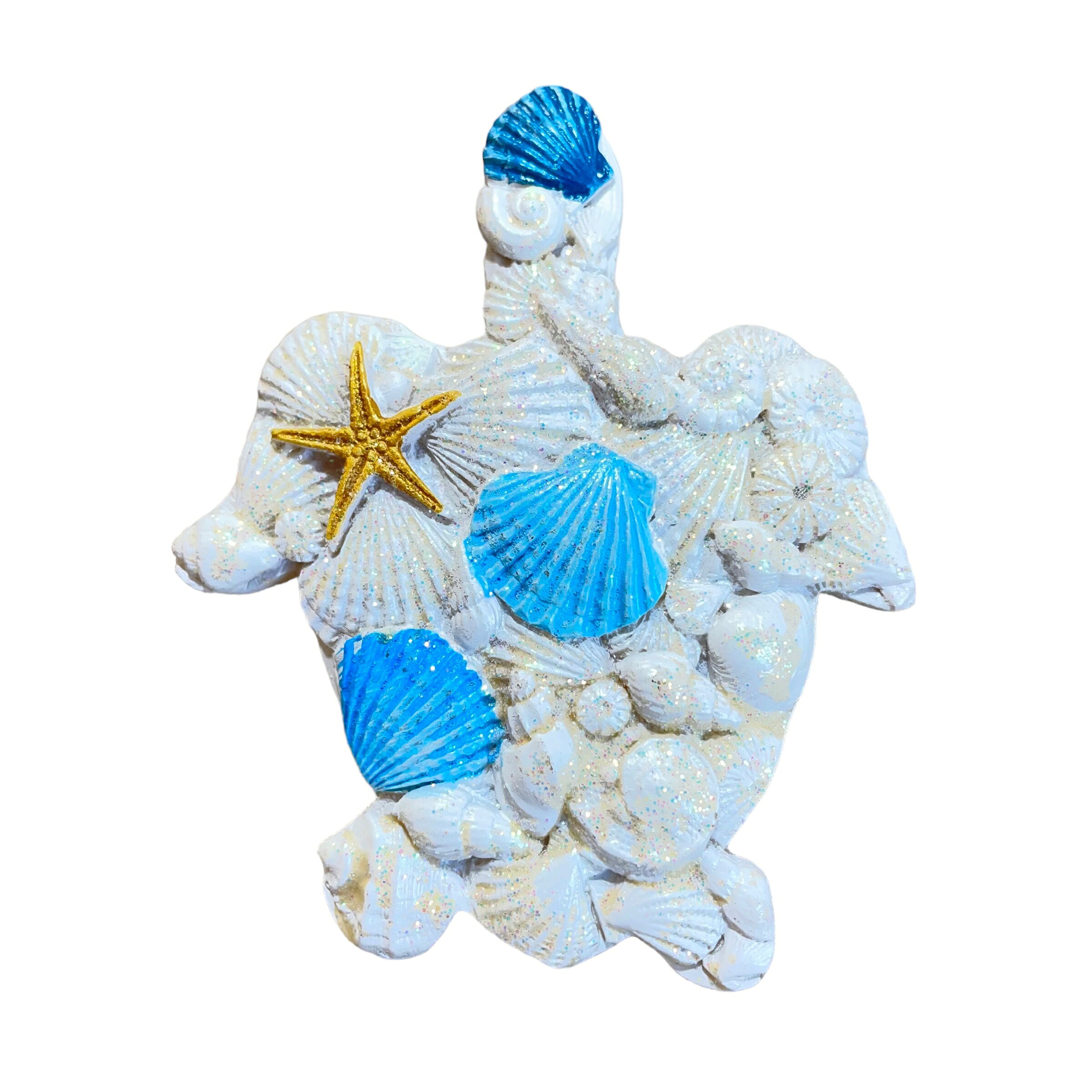 樂天商城 - Island Heritage ポリレジン樹脂製マグネット ホヌ ハワイアン ハワイアン雑貨 磁石 貝殻 ハワイ直輸入