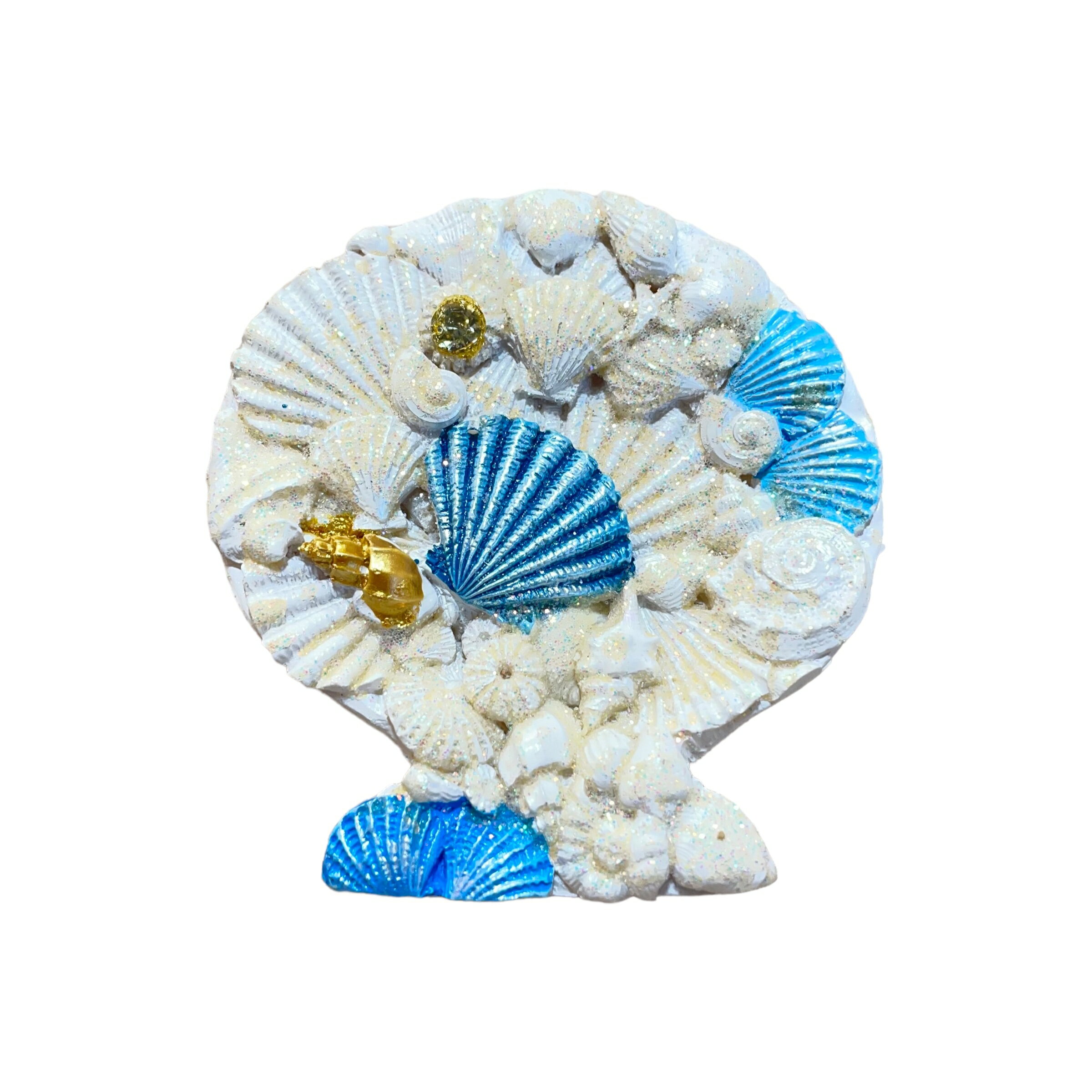 樂天商城 - Island Heritage ポリレジン樹脂製マグネット シェル ウィズ シェルズ ハワイアン ハワイアン雑貨 磁石 貝殻 ハワイ直輸入
