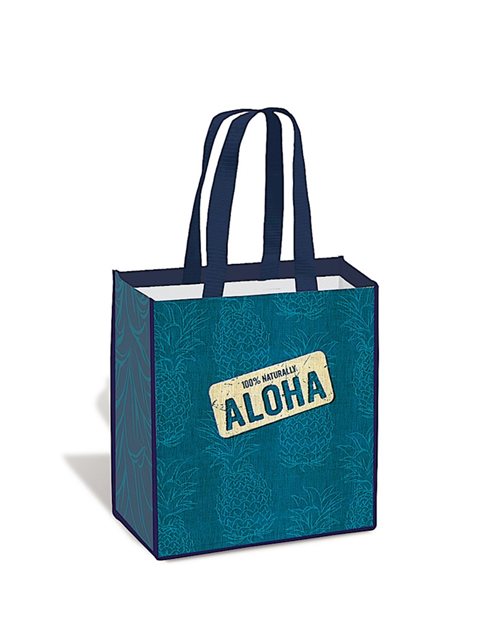 Island Heritage エコトートバッグ [ナチュラリー アロハ] ハワイアン ハワイアン雑貨 エコバッグ ALOHA
