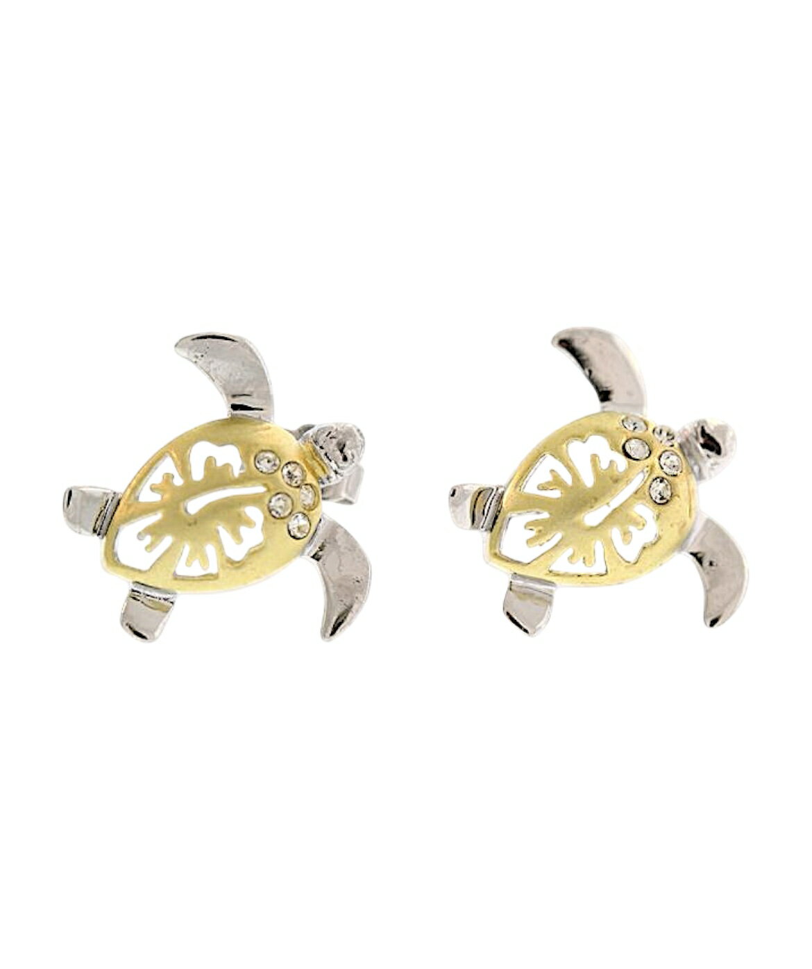 樂天商城 - Paradise Collection ハイビスカス ホヌピアス スターリングシルバー ハワイアン ハワイアン雑貨 アクセサリー ピアス ホヌ ウミガメ 守り神 ハイビボトル