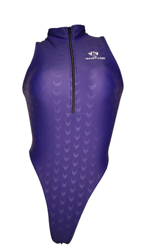 【SWIMHXBY】 競泳水着 レディース ガールズ 203 ネイビー ウォーターポロ フロントジップ Tバックモデル 【SWIMHXBY】 競泳水着 レディース ガールズ 203 ネイビー ウォーターポロ フロントジップ Tバックモデル