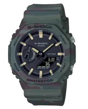 Vi Ki CASIO JVI G-SHOCK W[VbN r𗷂` C[Wf GAE-2100WE-3AJR