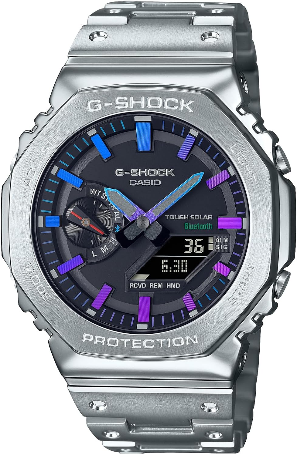 Vi Ki CASIO JVI G-SHOCK W[VbN Bluetooth t^ \[[ GM-B2100PC-1AJF