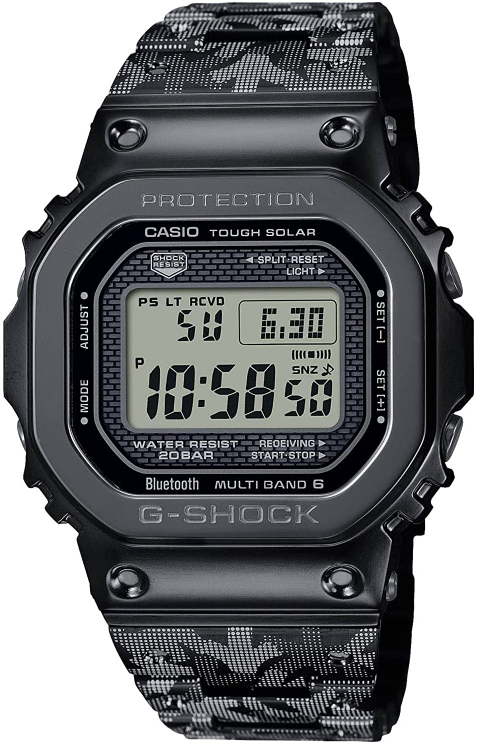 Vi Ki CASIO JVI G-SHOCK W[VbN Bluetooth  t^ dg\[[ 40th Anniversary ERIC HAZER{[Vf GMW-B5000EH-1JR