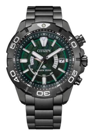 Vi Ki CITIZEN V`Y PROMASTER v}X^[ LIGHT in BLACK 2022 GREEN EDITION 600{ AS7146-58W