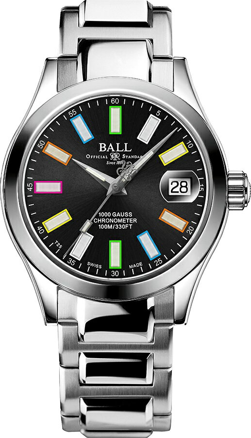 Vi Ki BALLWATCH {[EHb` MARVELIGHT CHRONOMETER 36 }[xCg Nm[^[ 36 NL9616C-S3CJ-BK