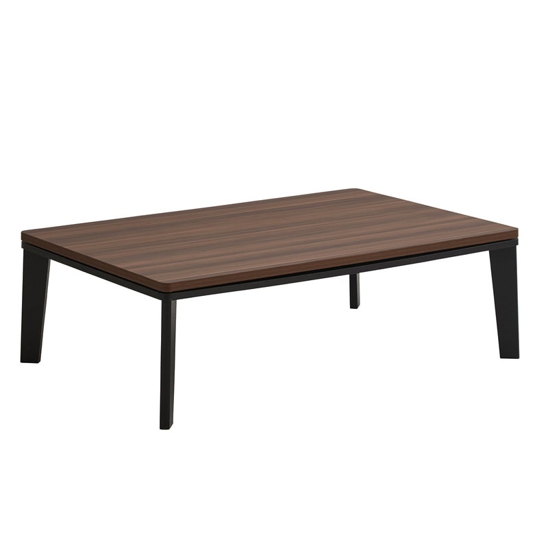 ダークウッド こたつテーブル 120-80-42 Amazon.co.jp: こたつテーブル 120x80