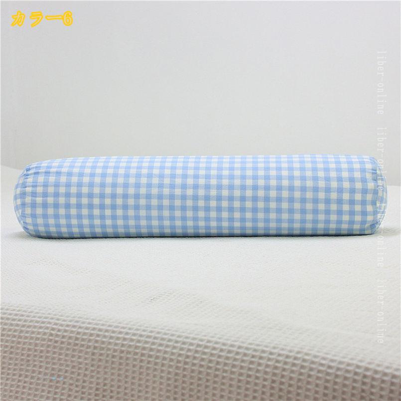 抱き枕 枕 ロング枕 横向き寝 クッション 円筒 ロングまくら 円柱型カバー 直径約20cm丸×100cm 洗える ジッパー付きシリンダークッション 低反発 柔らかい 横向き寝妊婦 チェック柄 寝具 洗濯可能 取り外しカバー付き 出産祝い 安眠枕 男女兼用 liber-online [3]