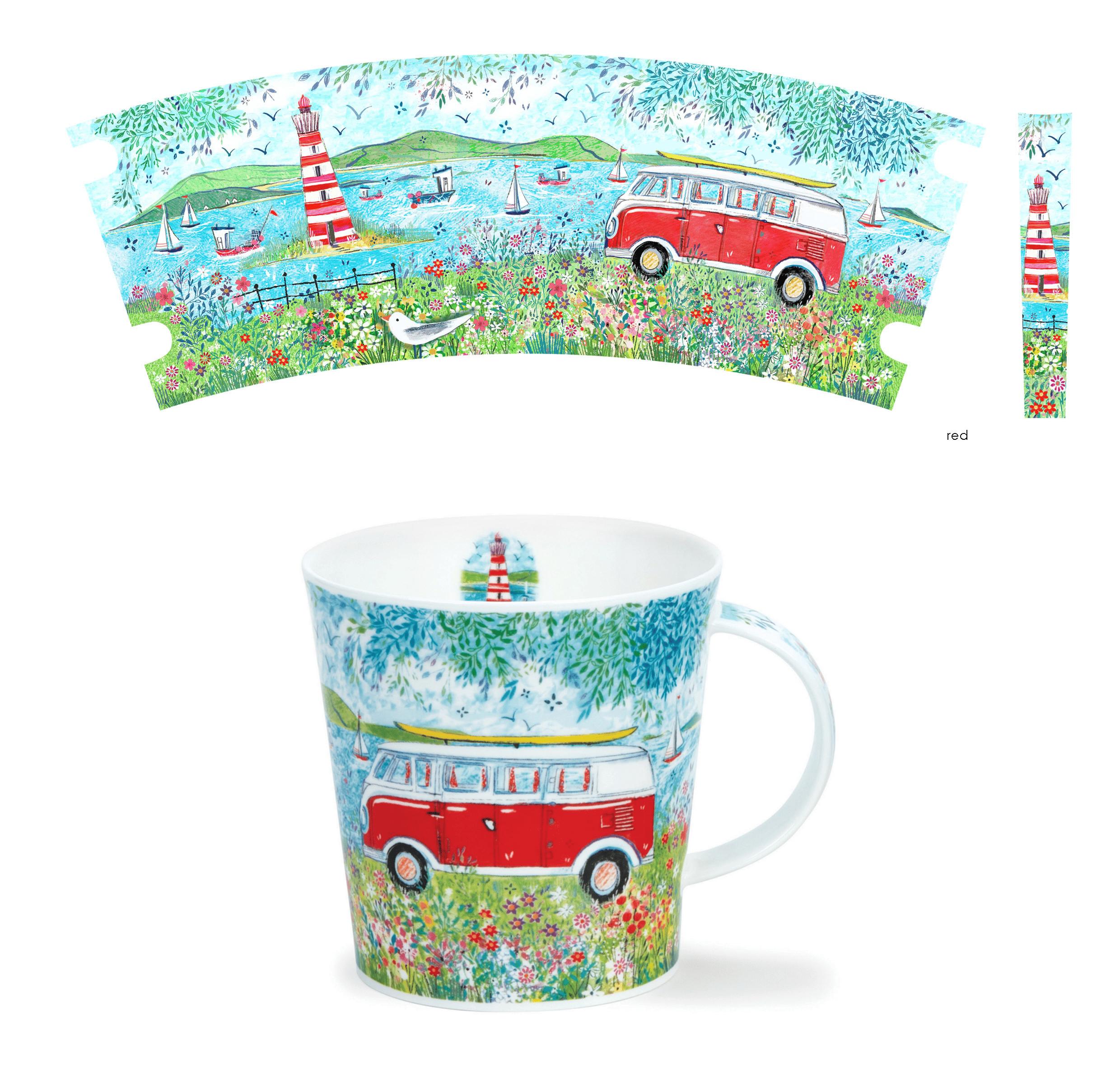 ＼マラソン2/19-2/23ポイントUP／ダヌーン　マグ　カップ　Cairngorm COOL CAMPERS - RED 480ml　DUNOON